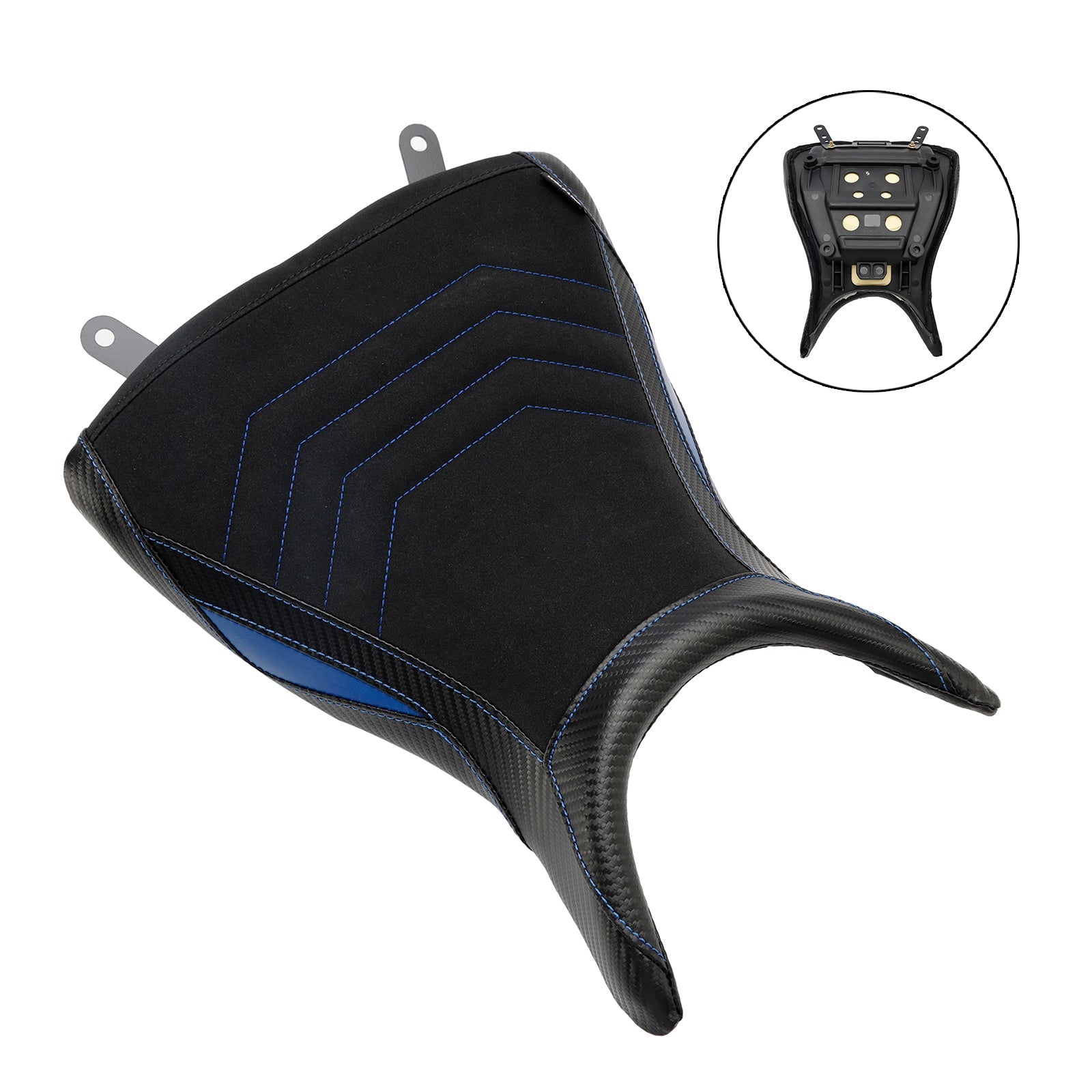 2015-2023 Yamaha Mt-03 Yzf-R3 Front Driver Seat Raider Cushion Pu Blue