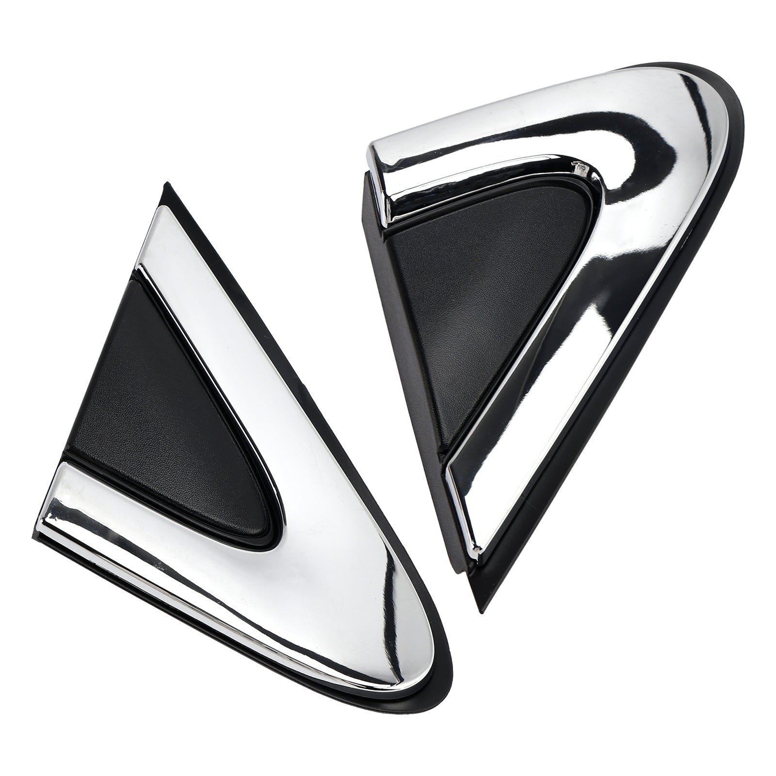 Left& Right Side Mirror Trim Cover Corner Molding for Chrysler 200 2015-2017