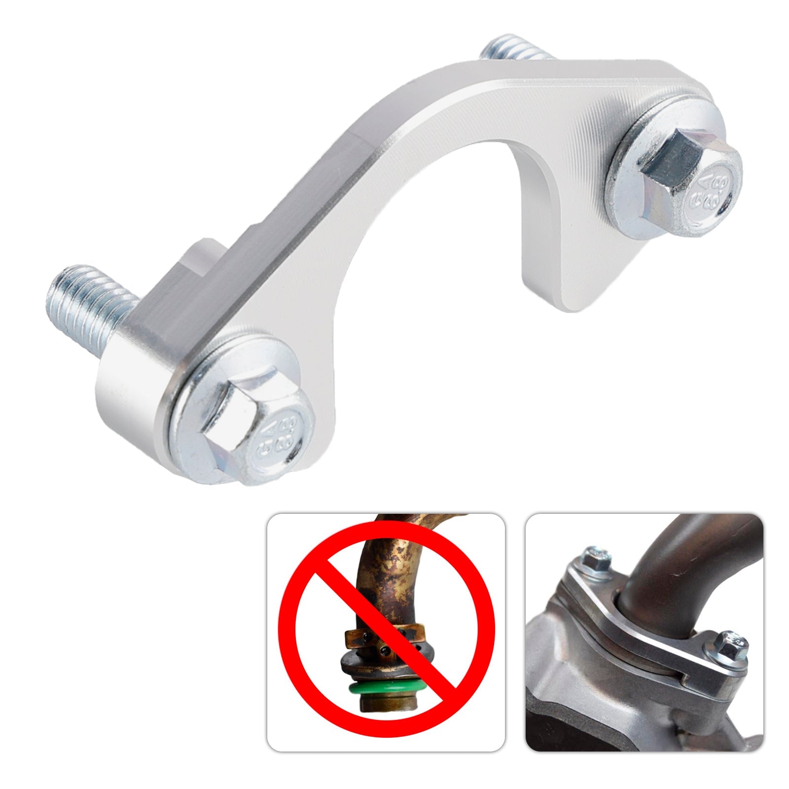 1997-2014 LS Engines Oil Pump Pickup Girdle Tube Pipe Hold Down Brace Support