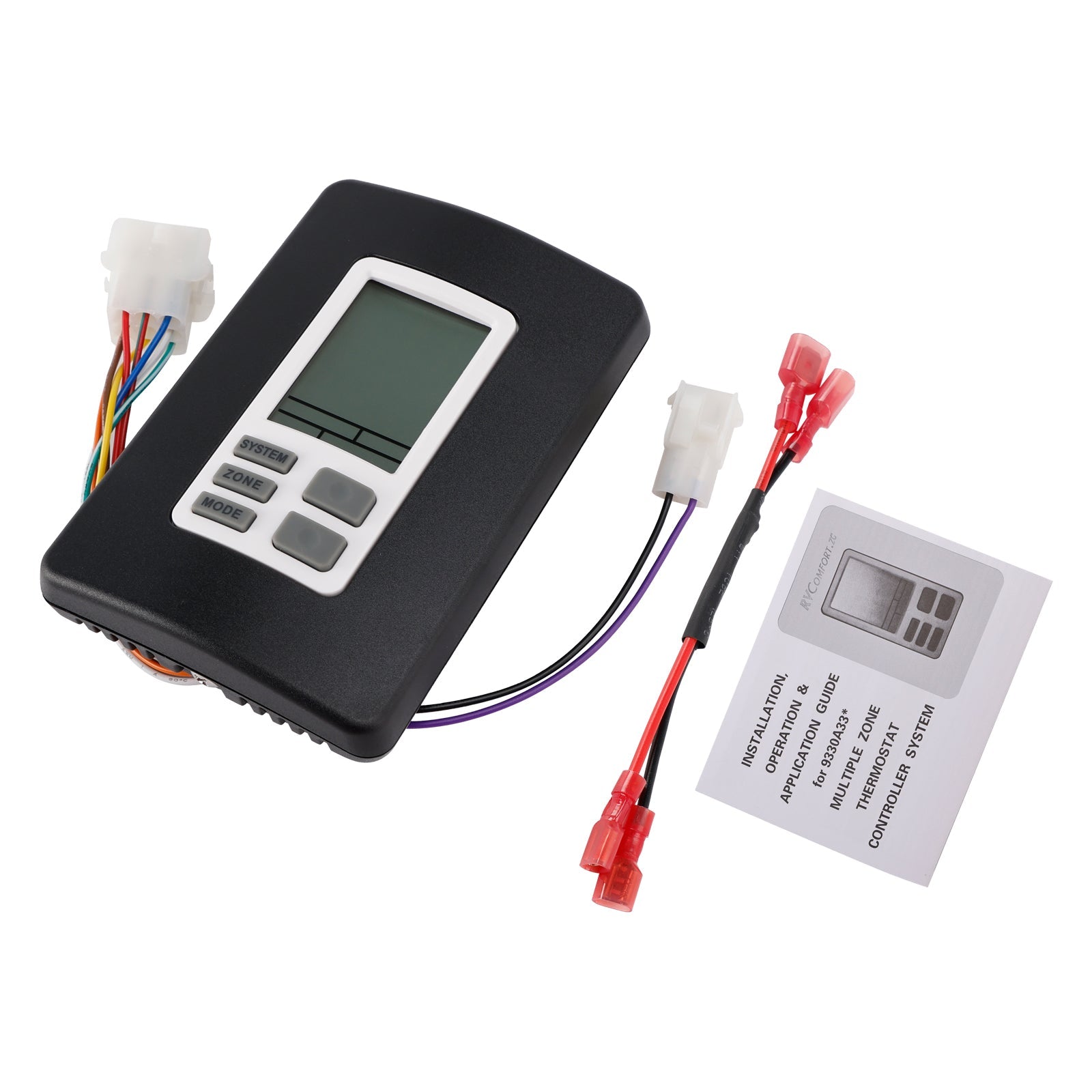 9330A3341 9-Series Digital Zone Thermostat 12V Black