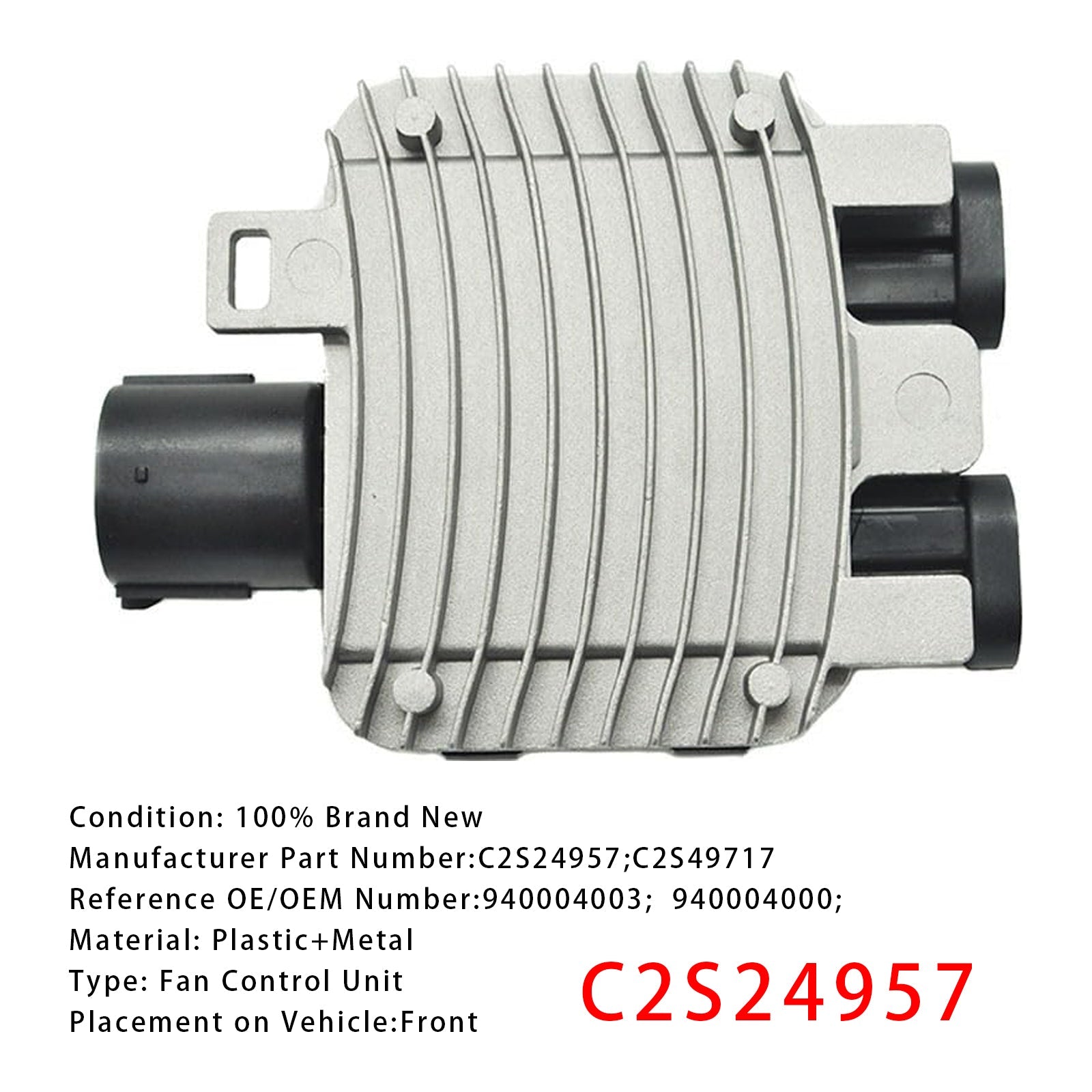 2001-2008 Jaguar X-Type 2.5L 3.0L V6 Radiator Fan Control Module C2S24957