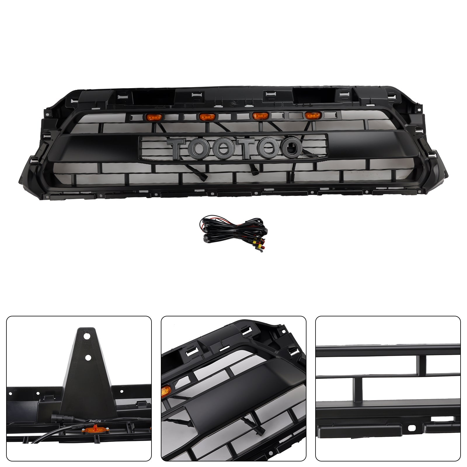 2012-2015 Toyota Tacoma TRD PRO Front Honeycomb Grill Grille PTR54-35150