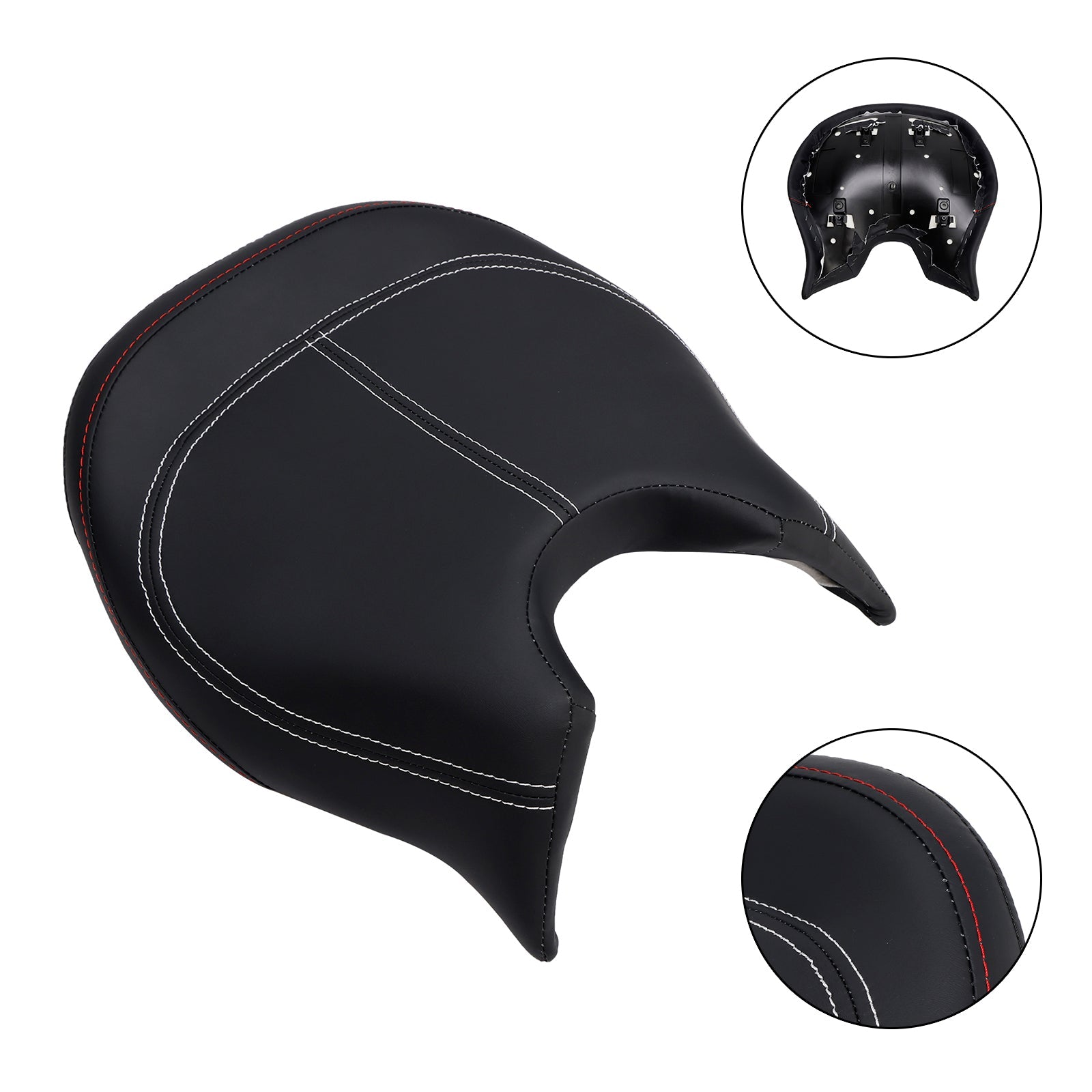 2019-2023 Can-Am Ryker 600 900 Front Driver Raider Seat Pillion Saddle Black