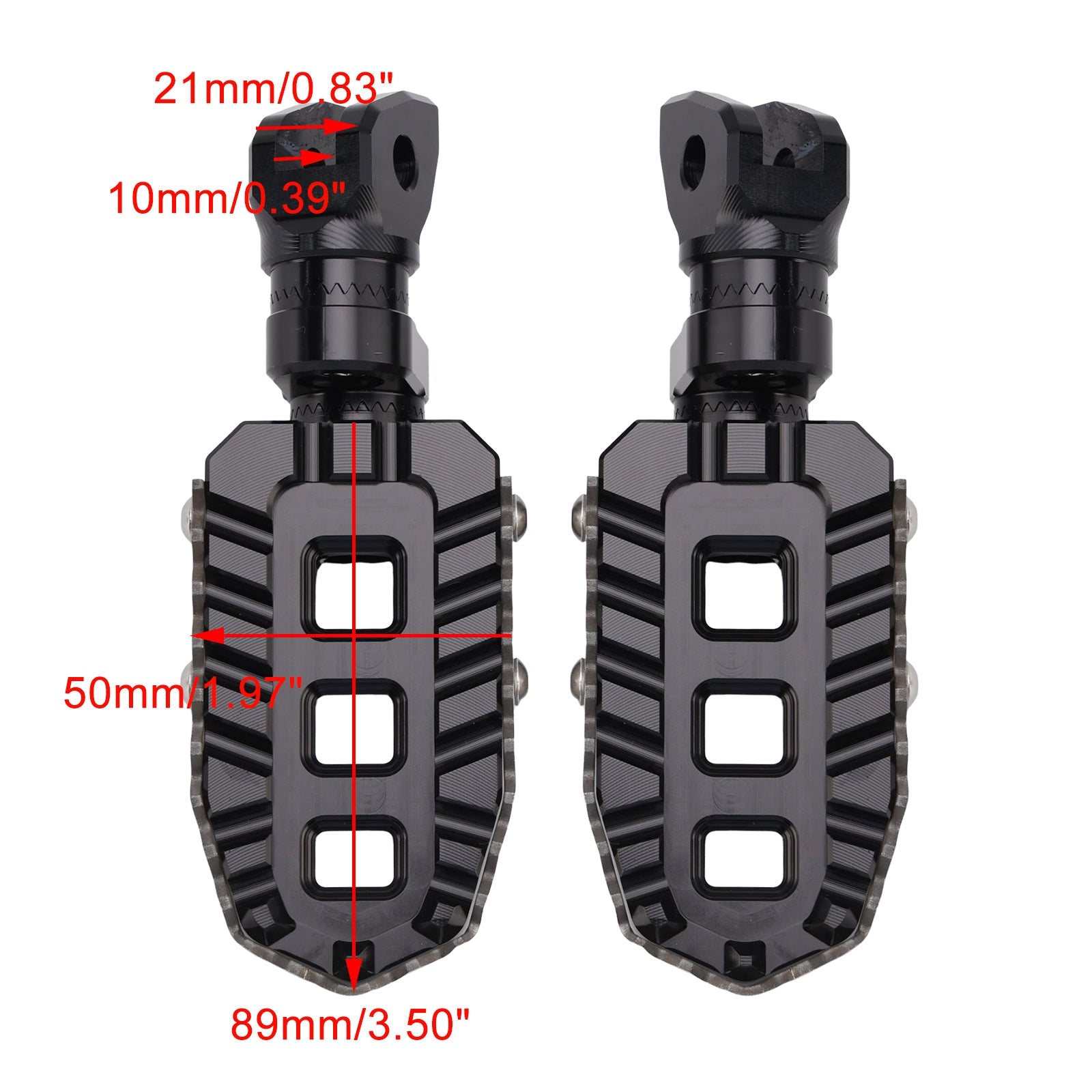 Front Footrests Foot Pegs fit for INDIAN FTR1200 2019-2025 FTR S/FTR Sport