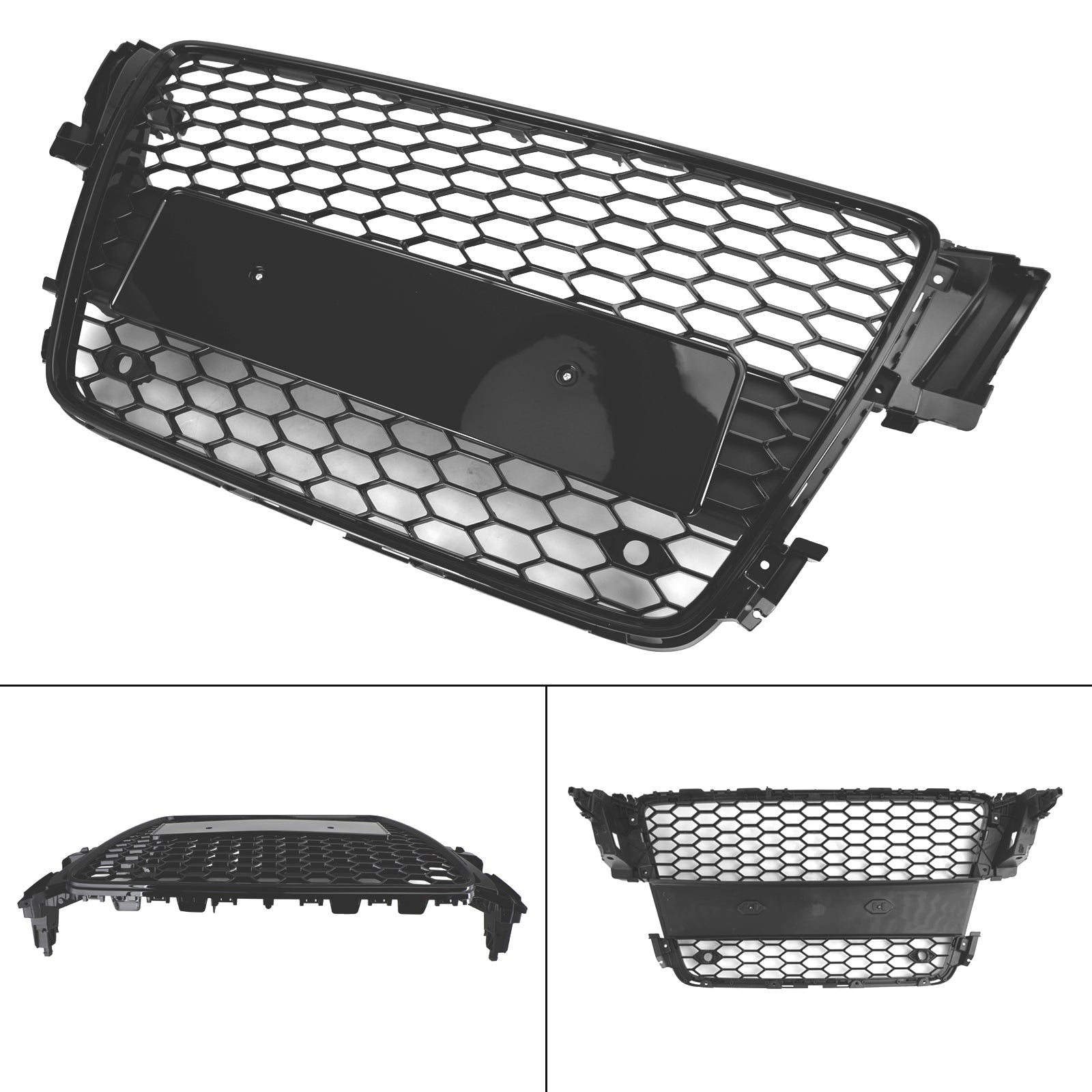 2008-2012 AUDI A5 S5 B8 RS5 Style Hood Henycomb Sport mesh Grille Grill Generic