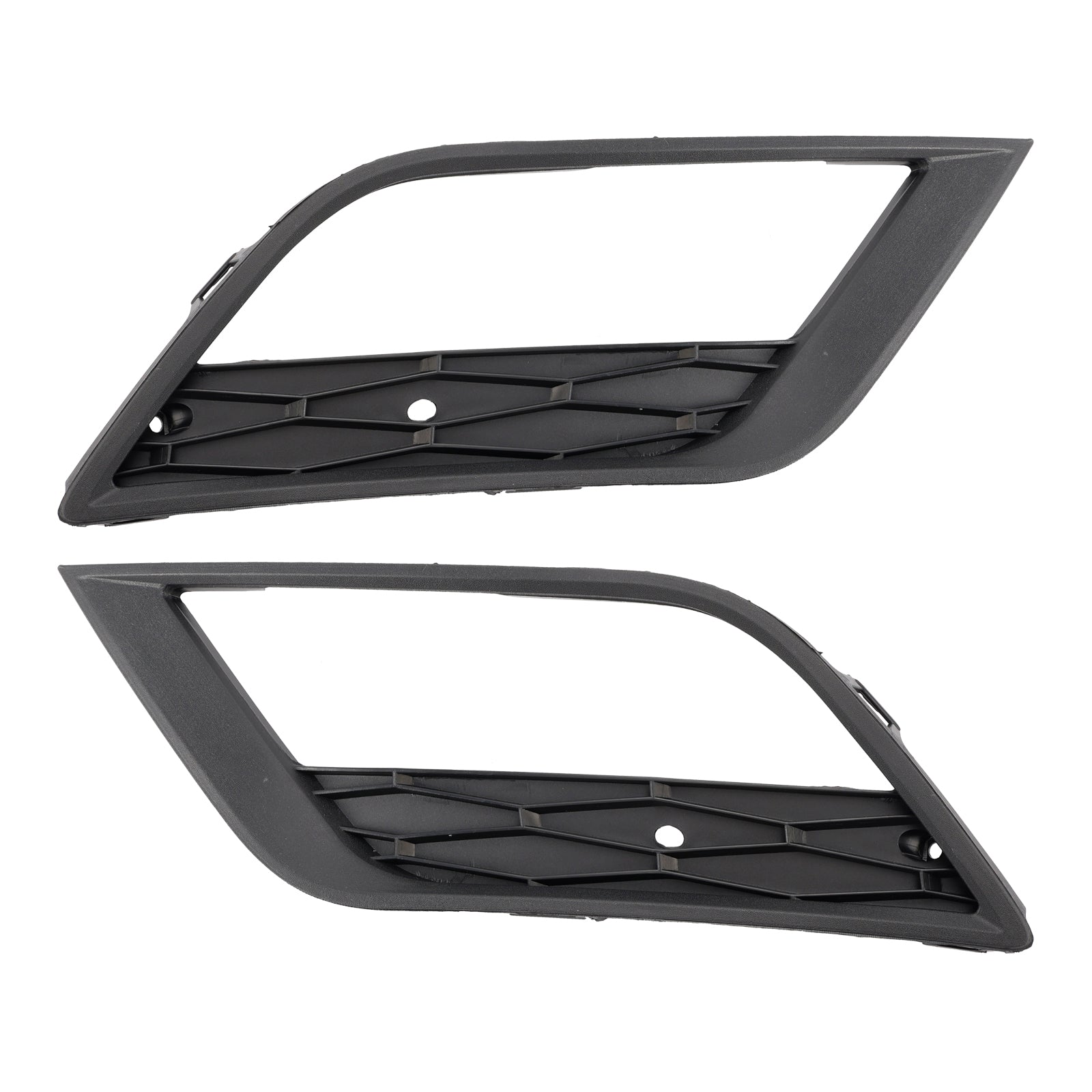 2013-2016 Seat Ibiza MK4 2X Car Front Bumper Fog Light Grilles 6J0853665F 6J0853666F