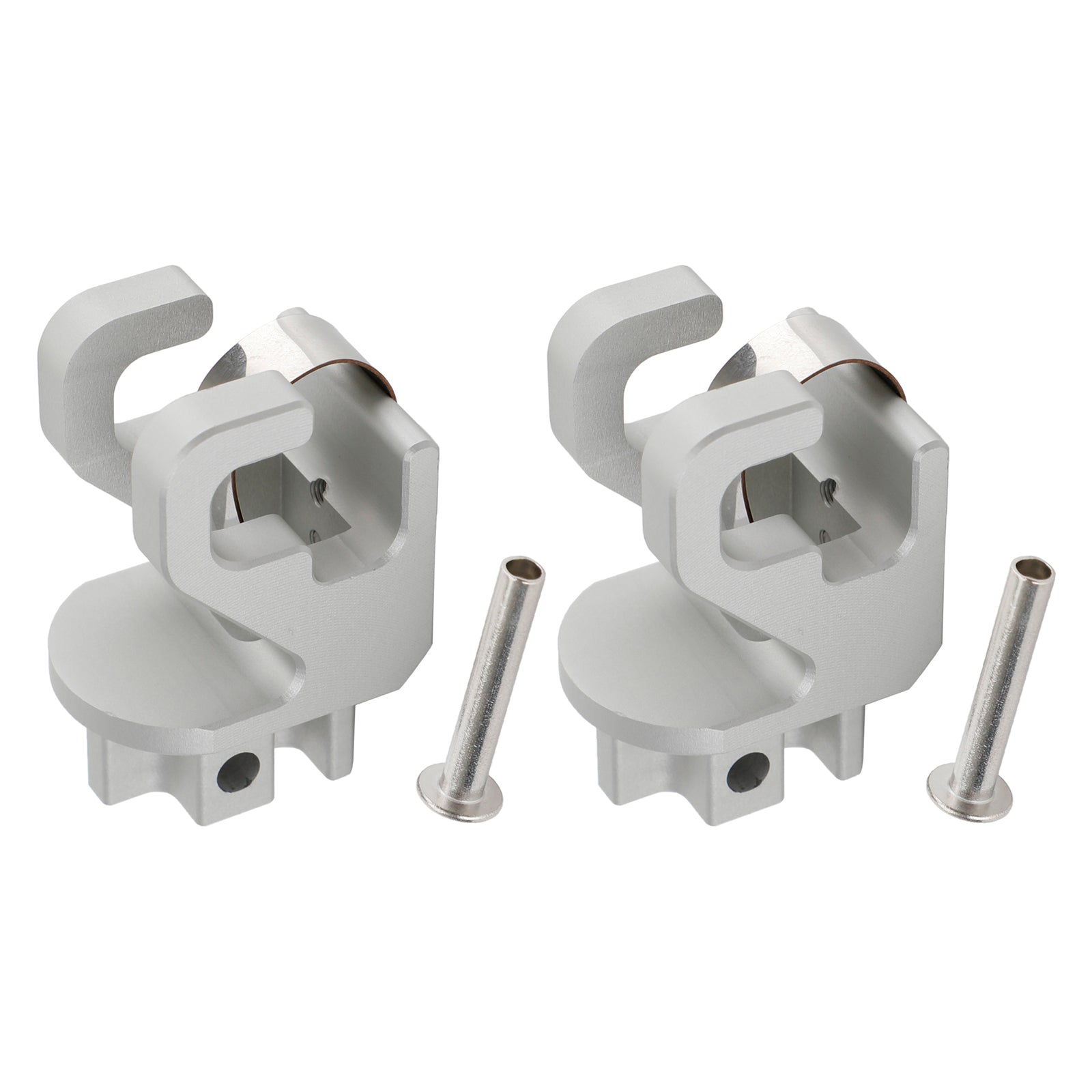 2PCS Alminum RV Rafter Claw Satin Hardware For Dometic SUNCHASER II Awning