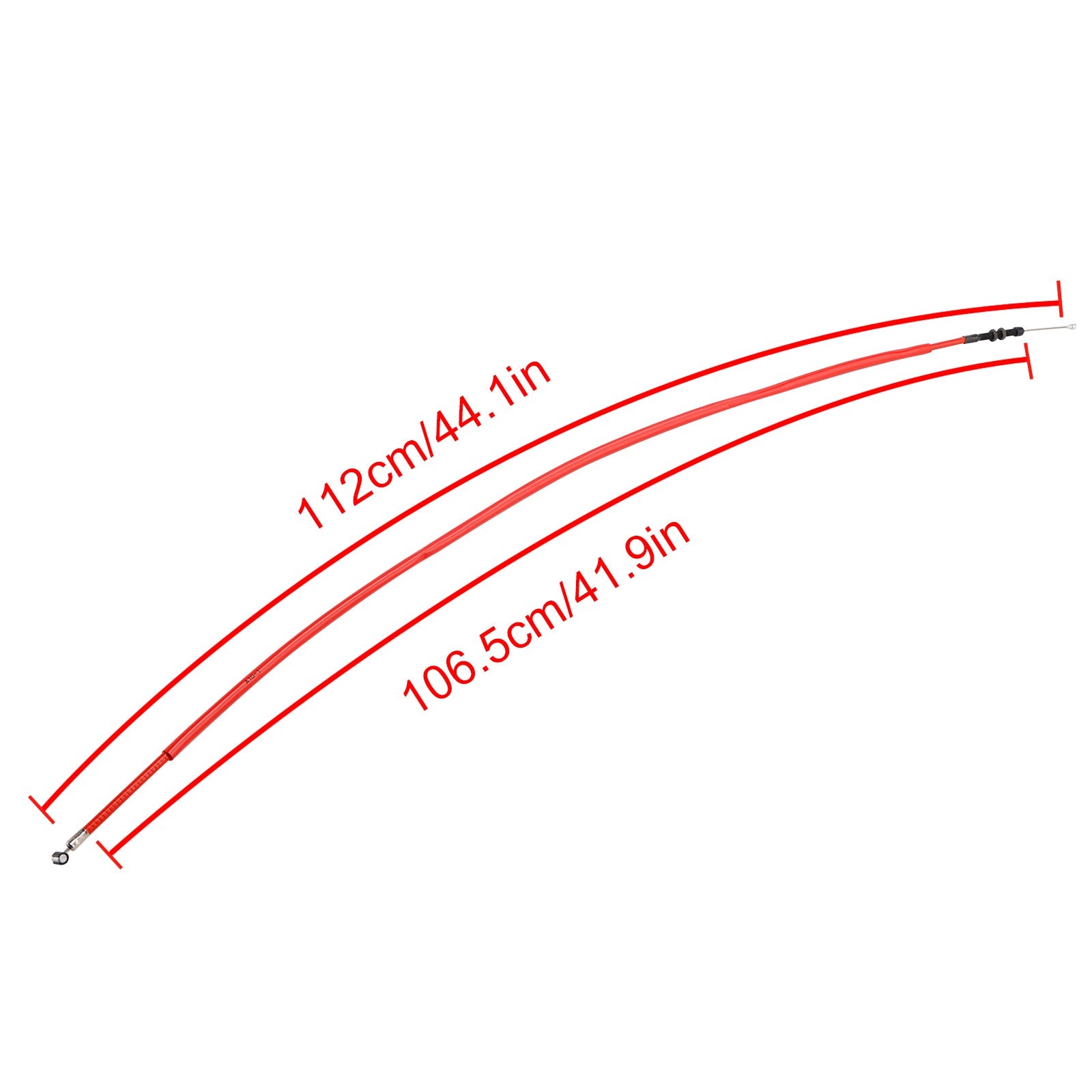 2012-2016 혼다 NC700/NC750 오토바이 클러치 케이블 교체 (레드)