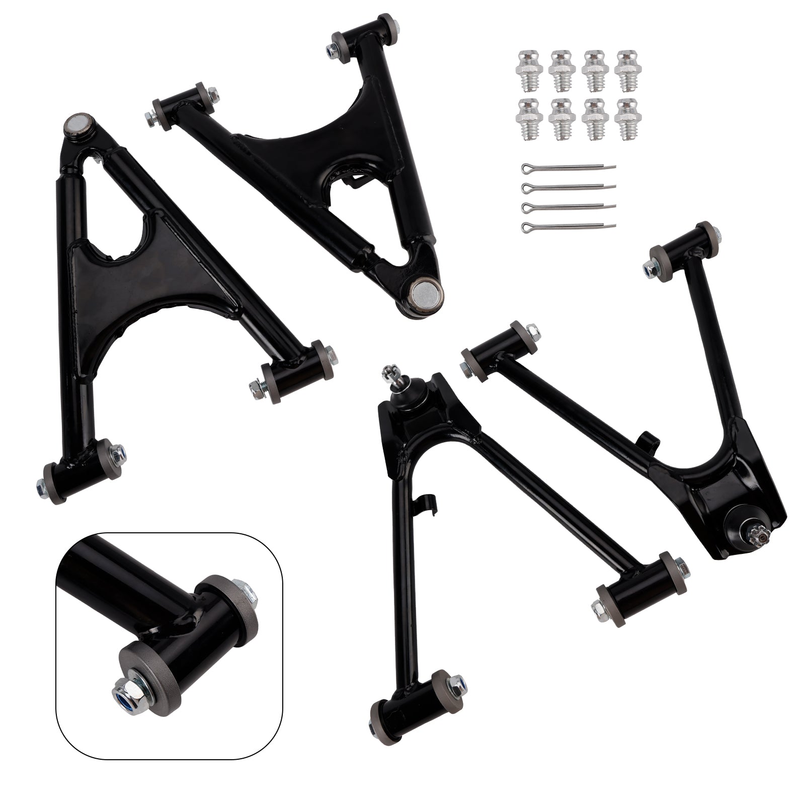1989-2003 Yamaha Warrior 350 Yfm350X Upper&Lower Set Of A-Arms Control Arms 3GD-23570-00-35
