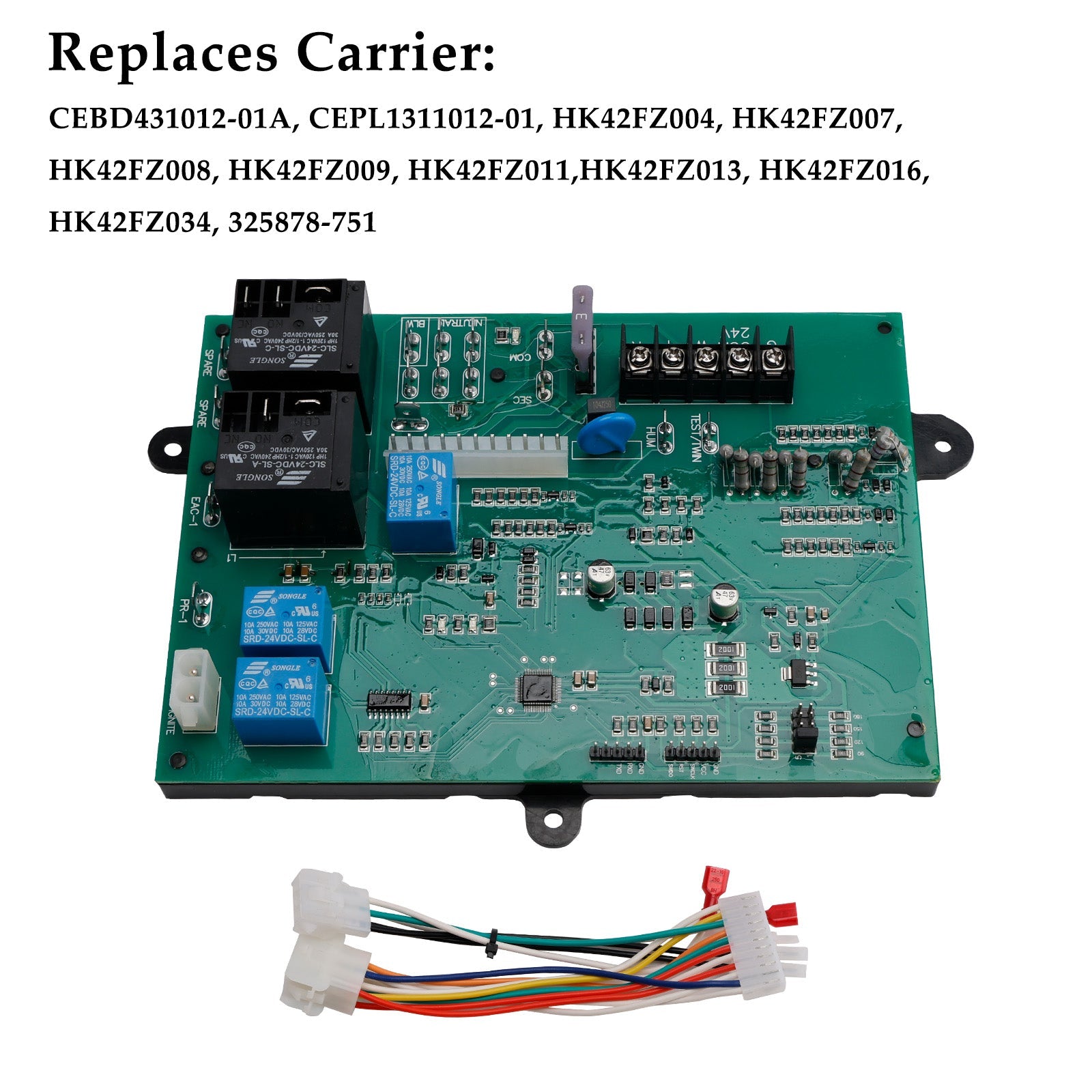 ICM282A Furnace Control Board For Carrier HK42FZ013 HK42FZ004 HK42FZ007