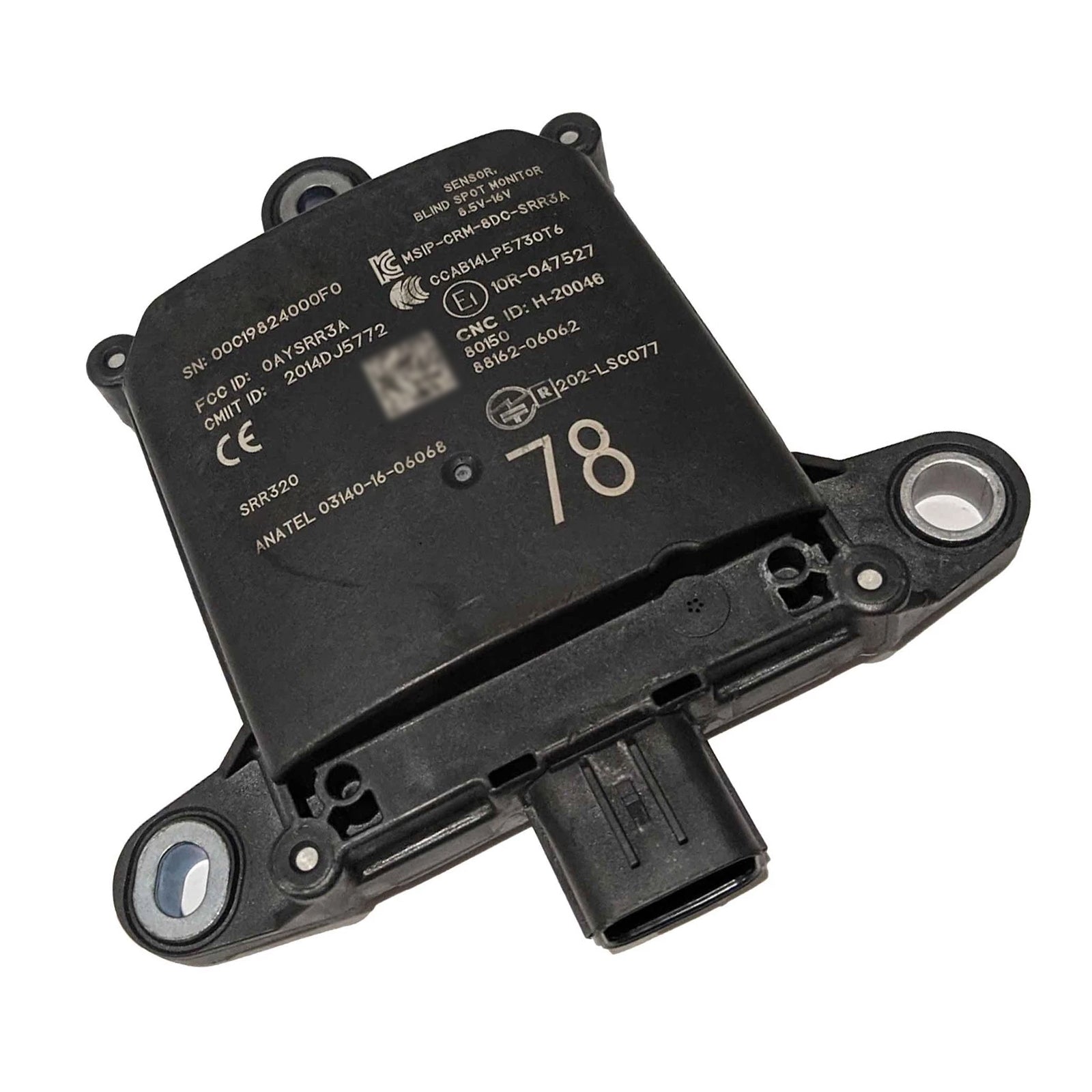 2019-2020 For Lexus ES300h 2.5L L4-Electric/Gas Rear Blind Spot Radar Sensor Module 88162-06062