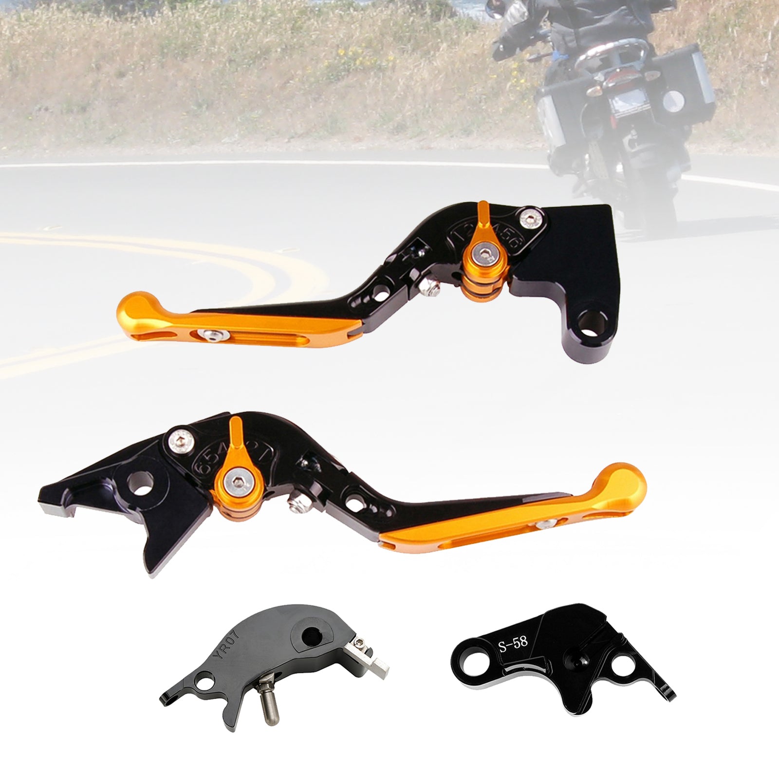Adjustable Clutch Brake Lever fit for YAMAHA YZF R7 MT-10/SP FZ-10/SP 2022-23