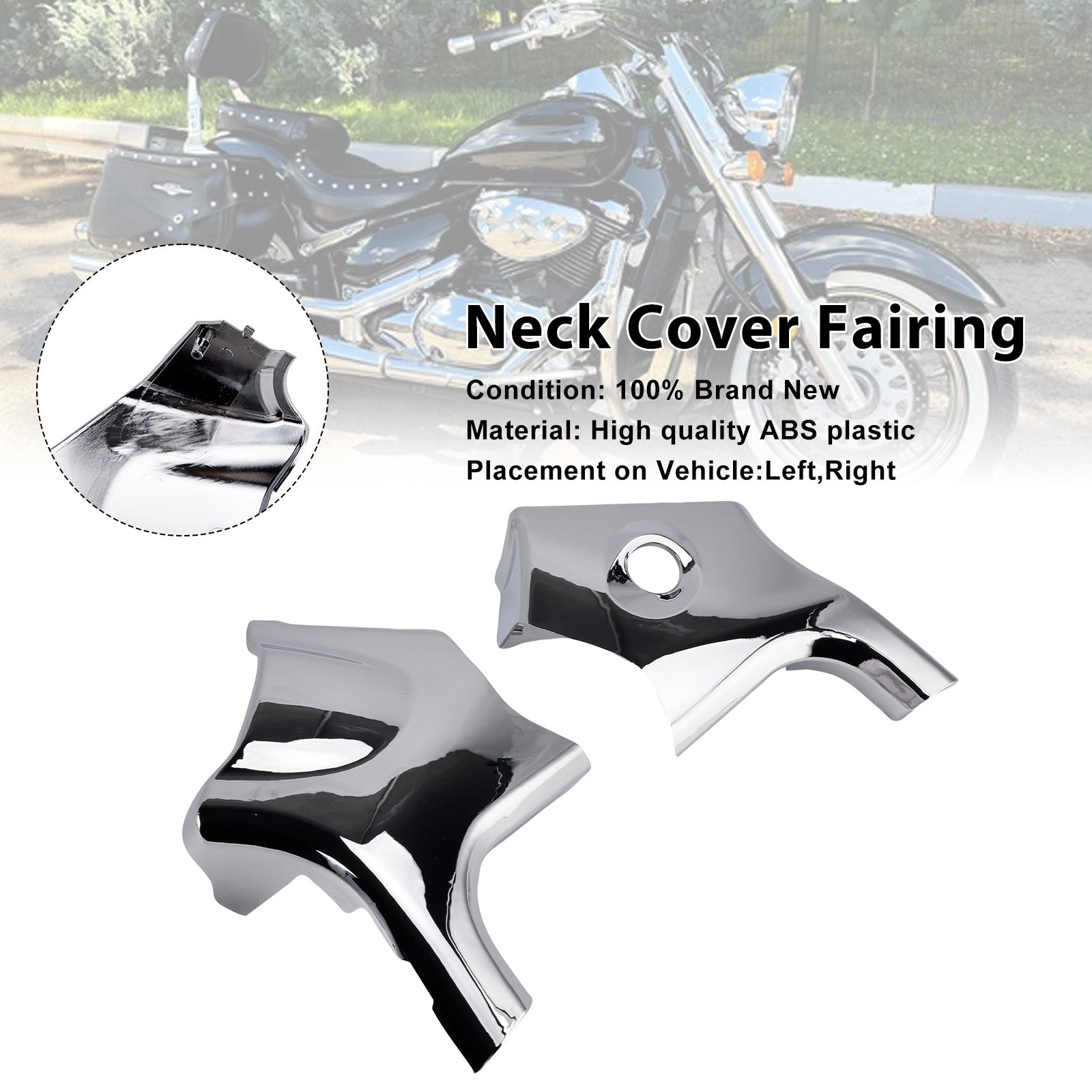2001-2004 Suzuki Volusia VL400/800 models ALL Neck Cover Fairing