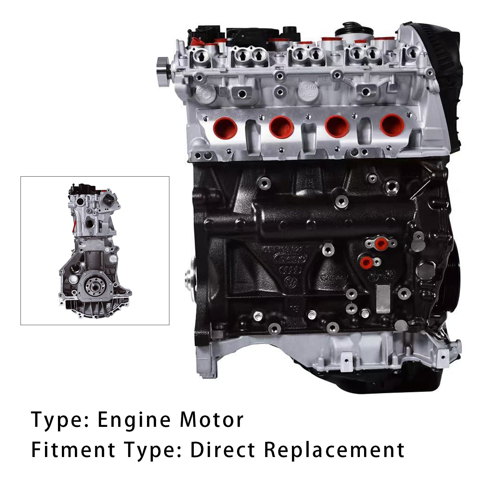 New EA888 Gen2 CCZ 4-Cylinder Engine For Volkswagen CC 2.0L Turbo 2013-2017