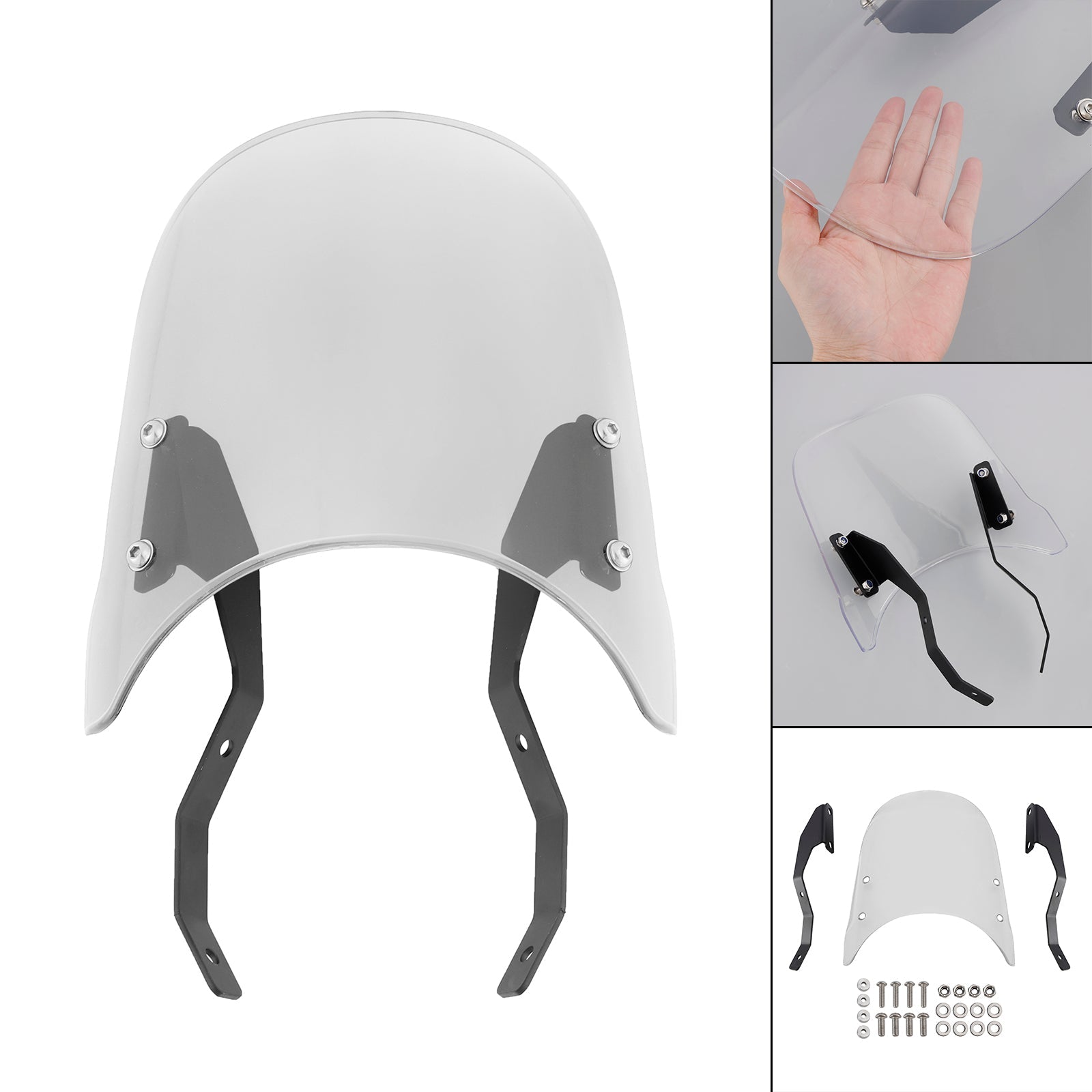 Windshield WindScreen fit for HONDA Rebel 250 300 500 CL250 CL300 CL500 23-24