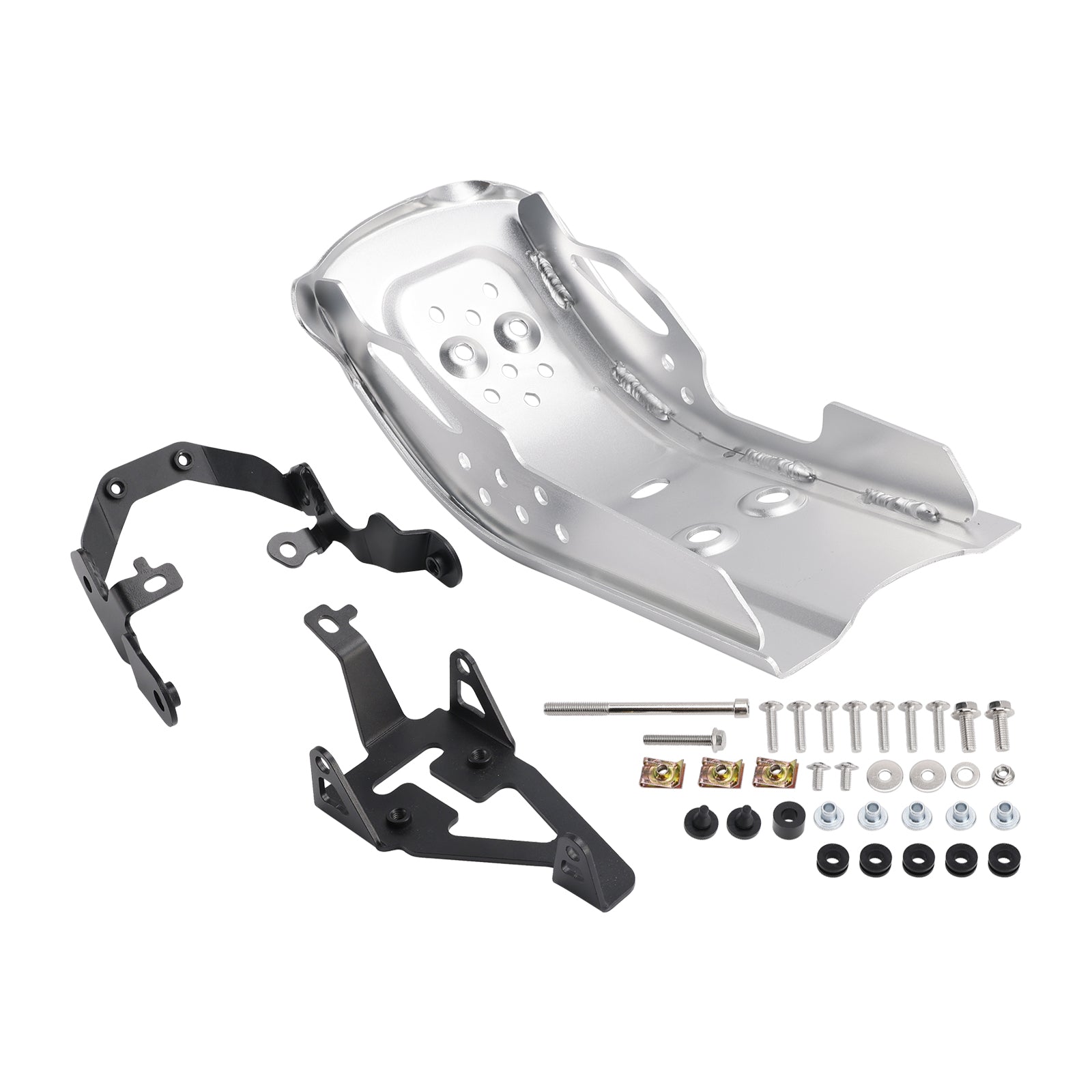 2025-2026 for Tracker 400 Aluminum Sump Guard Bash Plate Silver