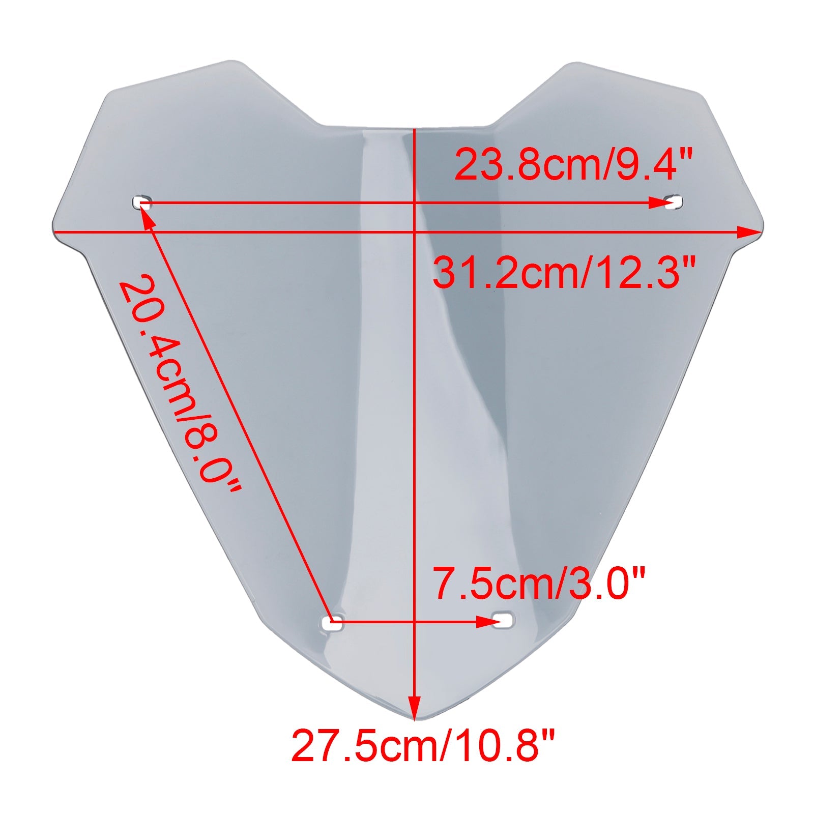 2023-2024 YAMAHA X-MAX 300 Windshield WindScreen