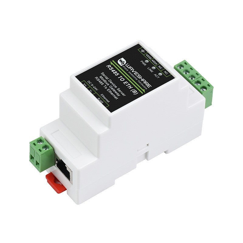 Industrial RS485 to RJ45 Ethernet Module Multi-Host to Serial Port Modbus Gateway