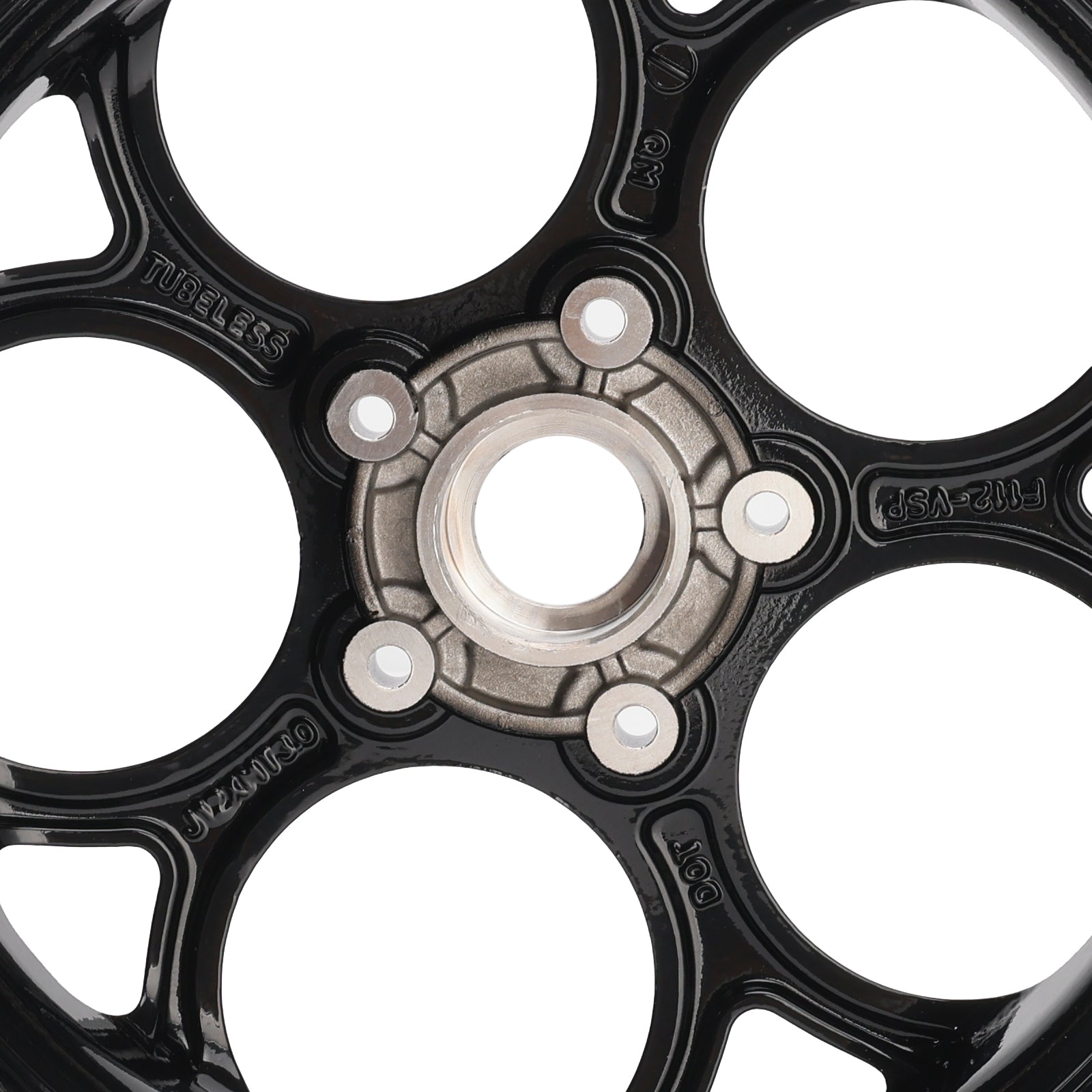 2020-up Vespa Sprint 3V Euro5 50 4T AC 3.0x12" Front + Rear Tubeless Wheel Rim Set