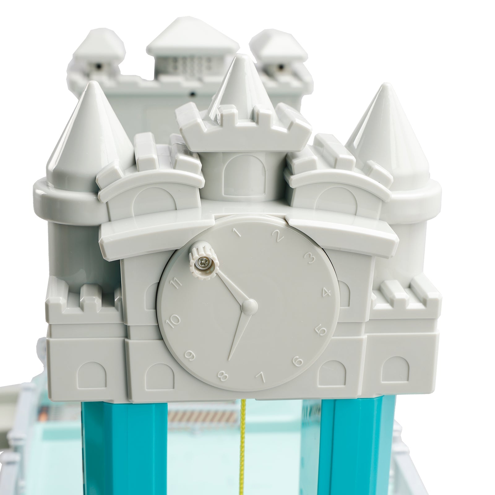 Intelligent Electric Hand Rank City Six Floor Track Parking Lot Toy With 2 Cars