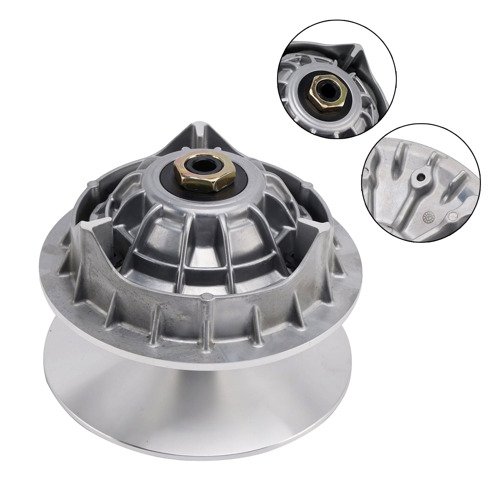 Front Clutch Variator Pulley Set 48637 For Linhai Utv T-Boss 570 650 Landforce