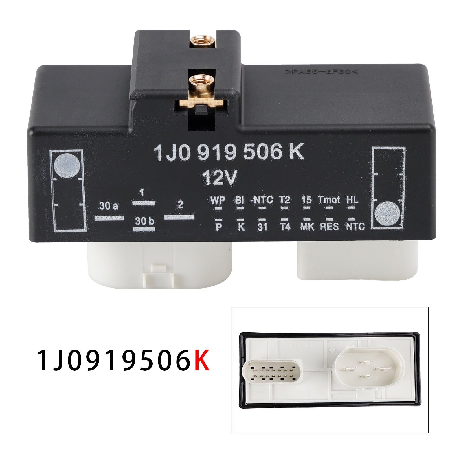 Radiator Fan Control Module For VW Golf IV New Beetle Audi TT A3 Seat 1J0919506K