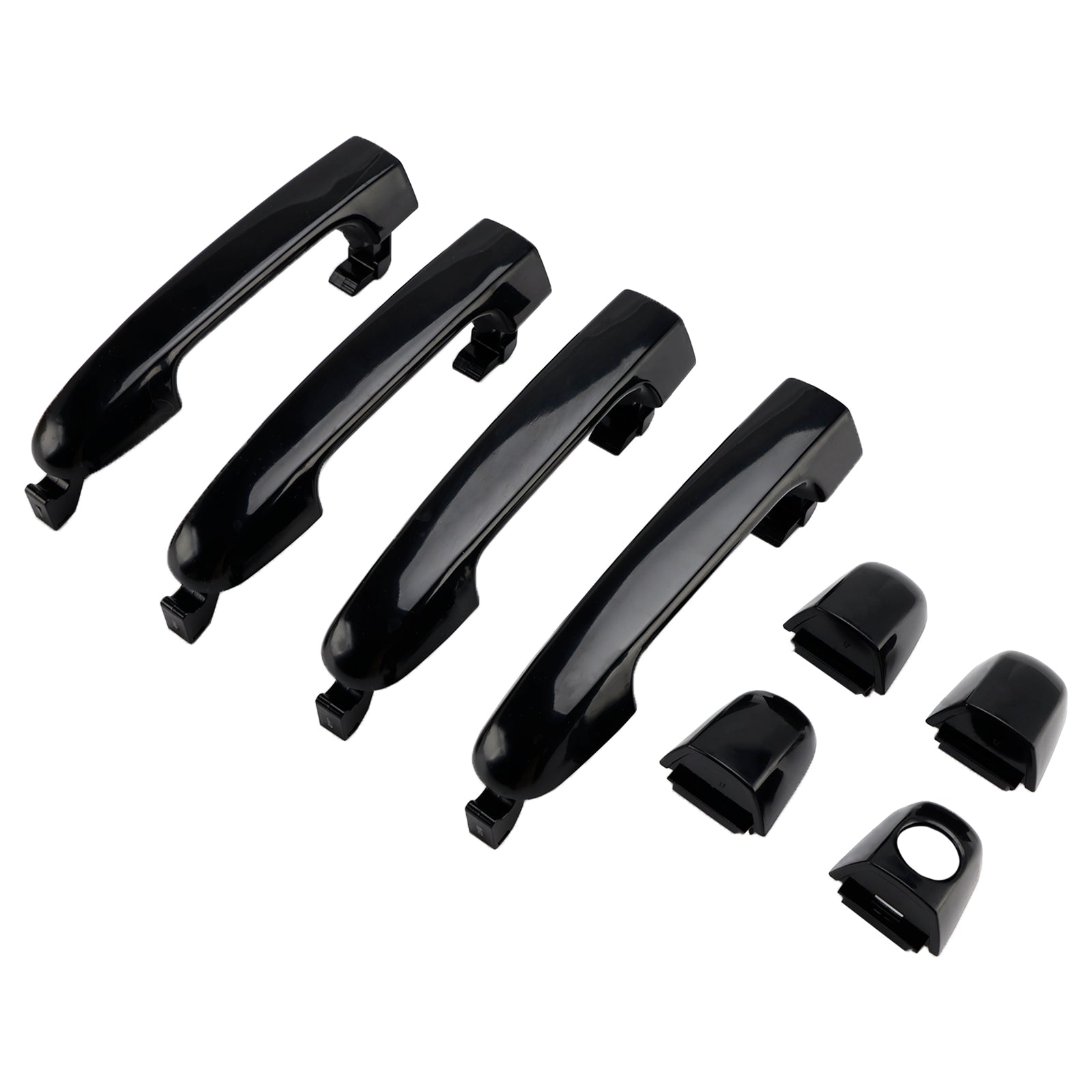 4Pcs Front/Rear Left Right Outer Door Handle For Hyundai i20 PB 2009-2015