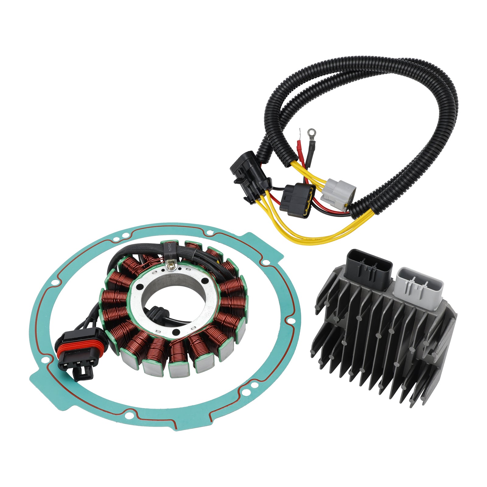 thumbnail image 2 of Caltric Stator, Regulator Rectifier & Gasket Kit For Polaris Sawtooth 200 2006-2007 2 of 4