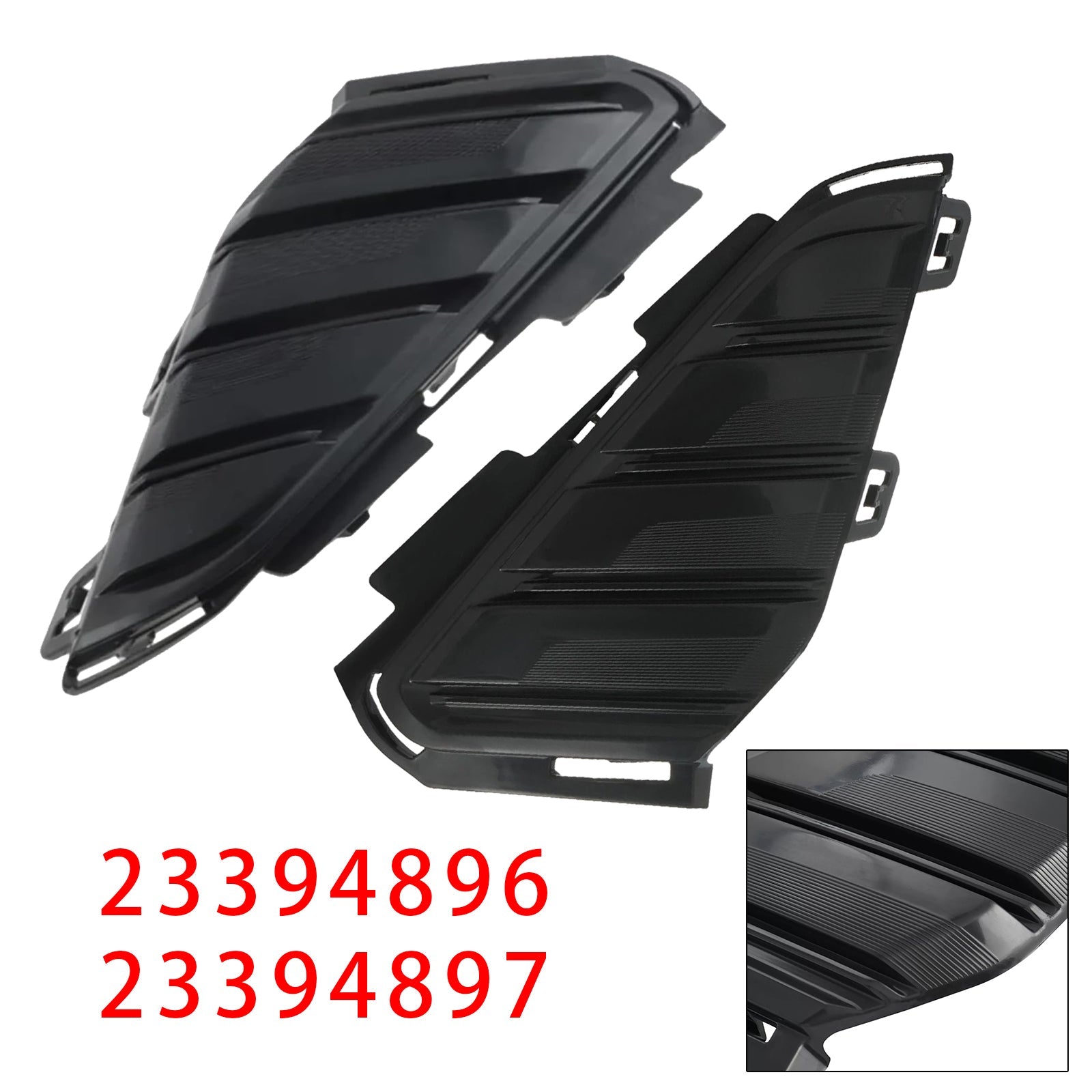 2018-2021 GMC Terrain Pair Fog Light Covers 23394897