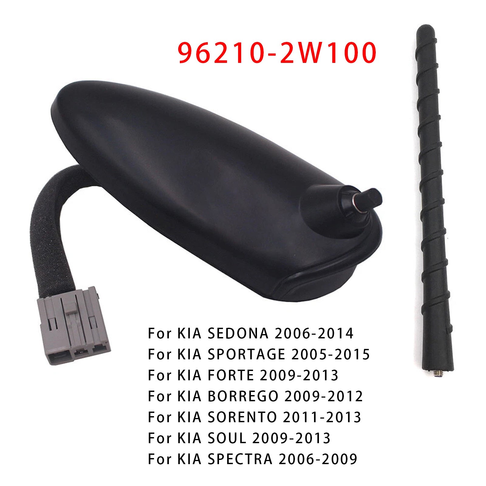 Roof Antenna and Antenna Base 96210-2W100 For Hyundai Santa Fe 2015-2018