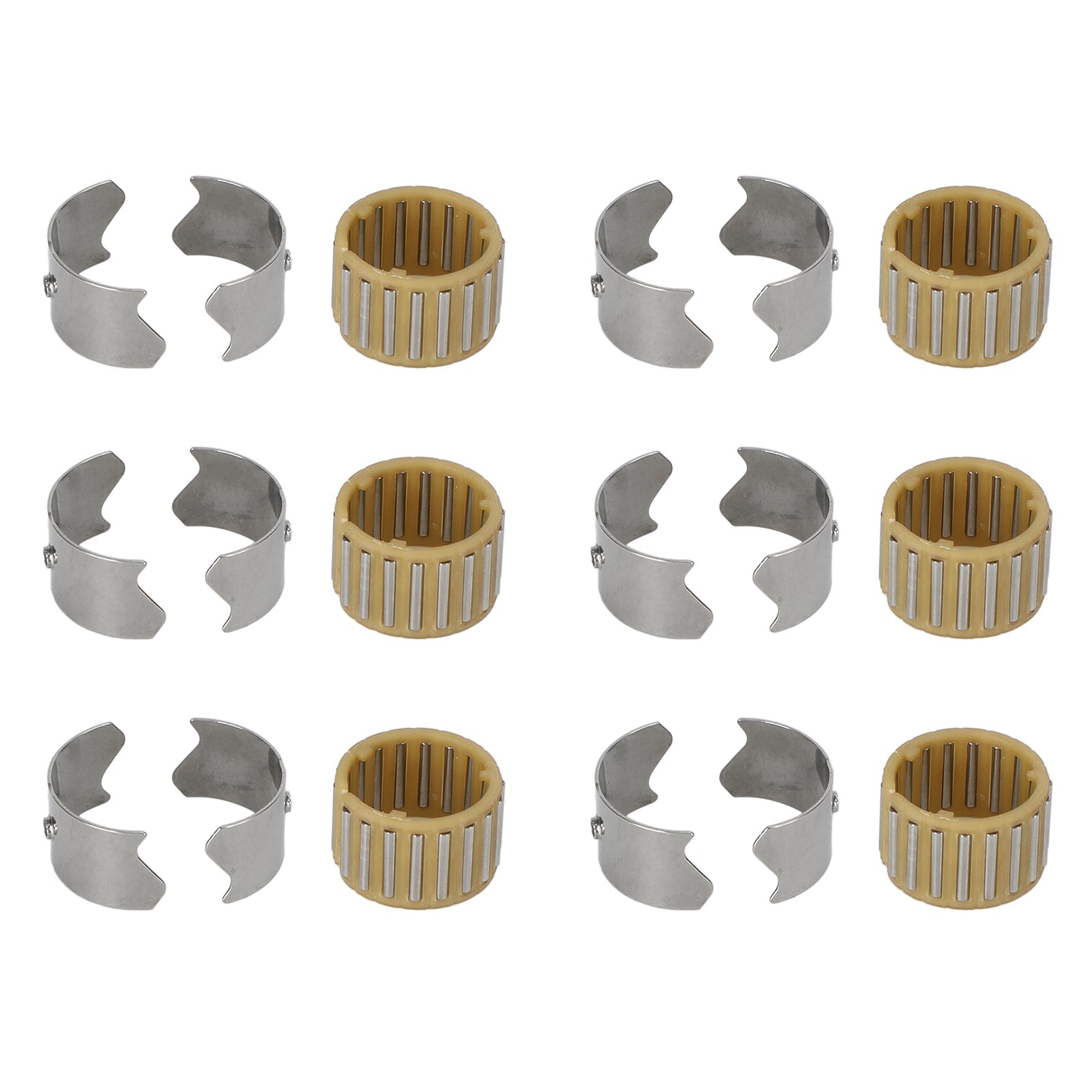 Set of 6 Eccentric Shaft Camshaft Needle Bearing for BMW 11377615379