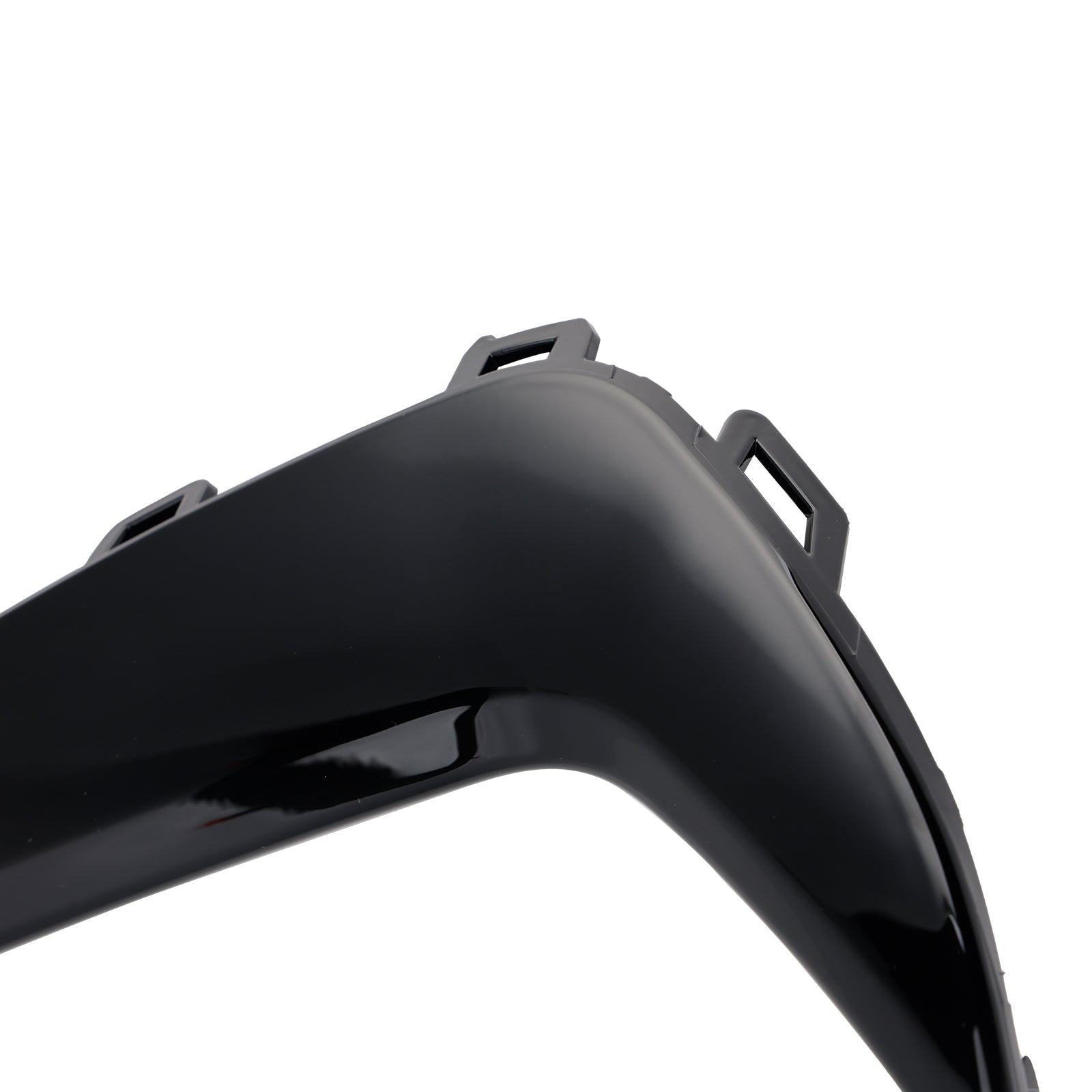 2019-2023 Audi A6 C8 S-Line S6 2PCS Front Fog Light Lamp Trim Black