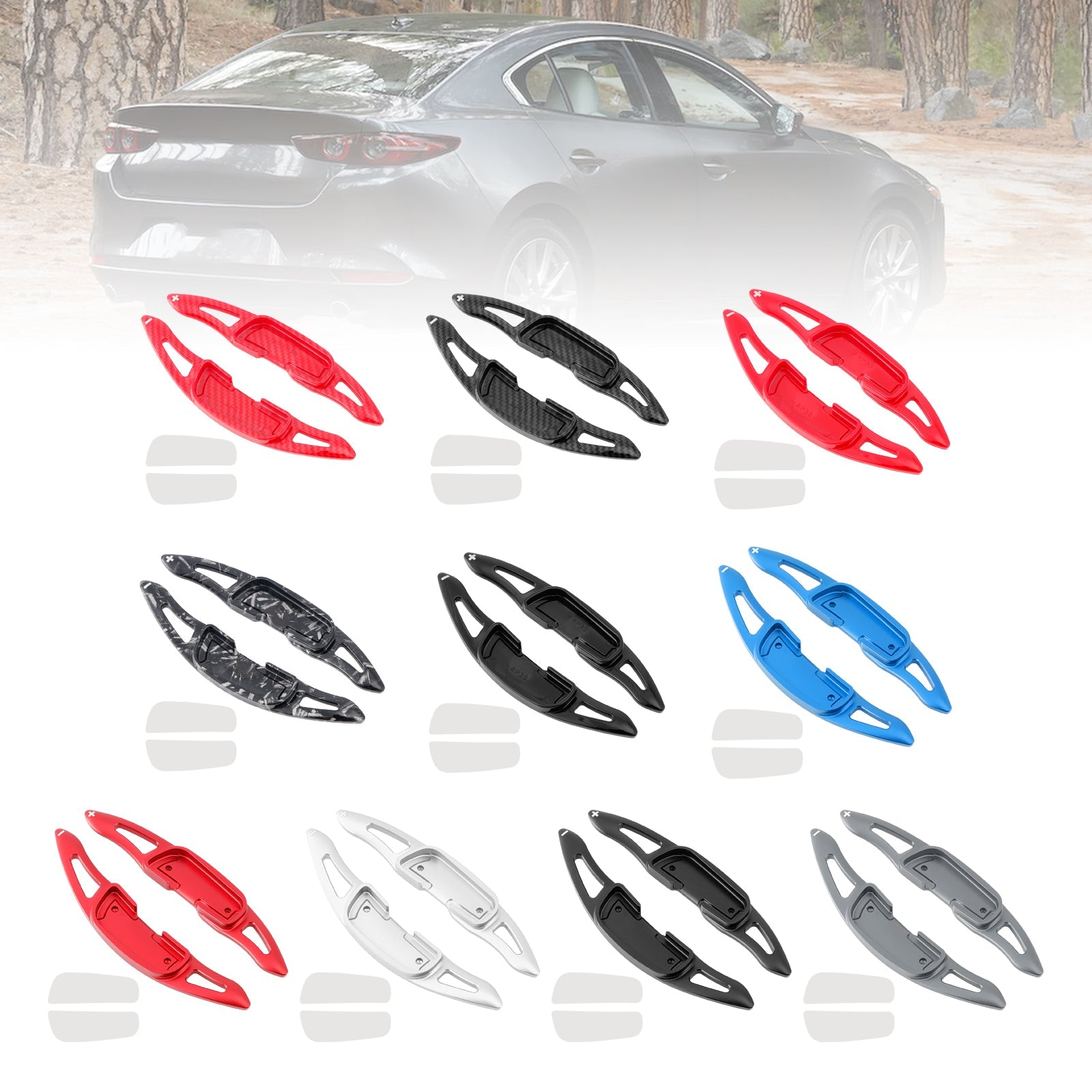 Steering Wheel Paddle Shifter Extension For Mazda 3 6 CX-5