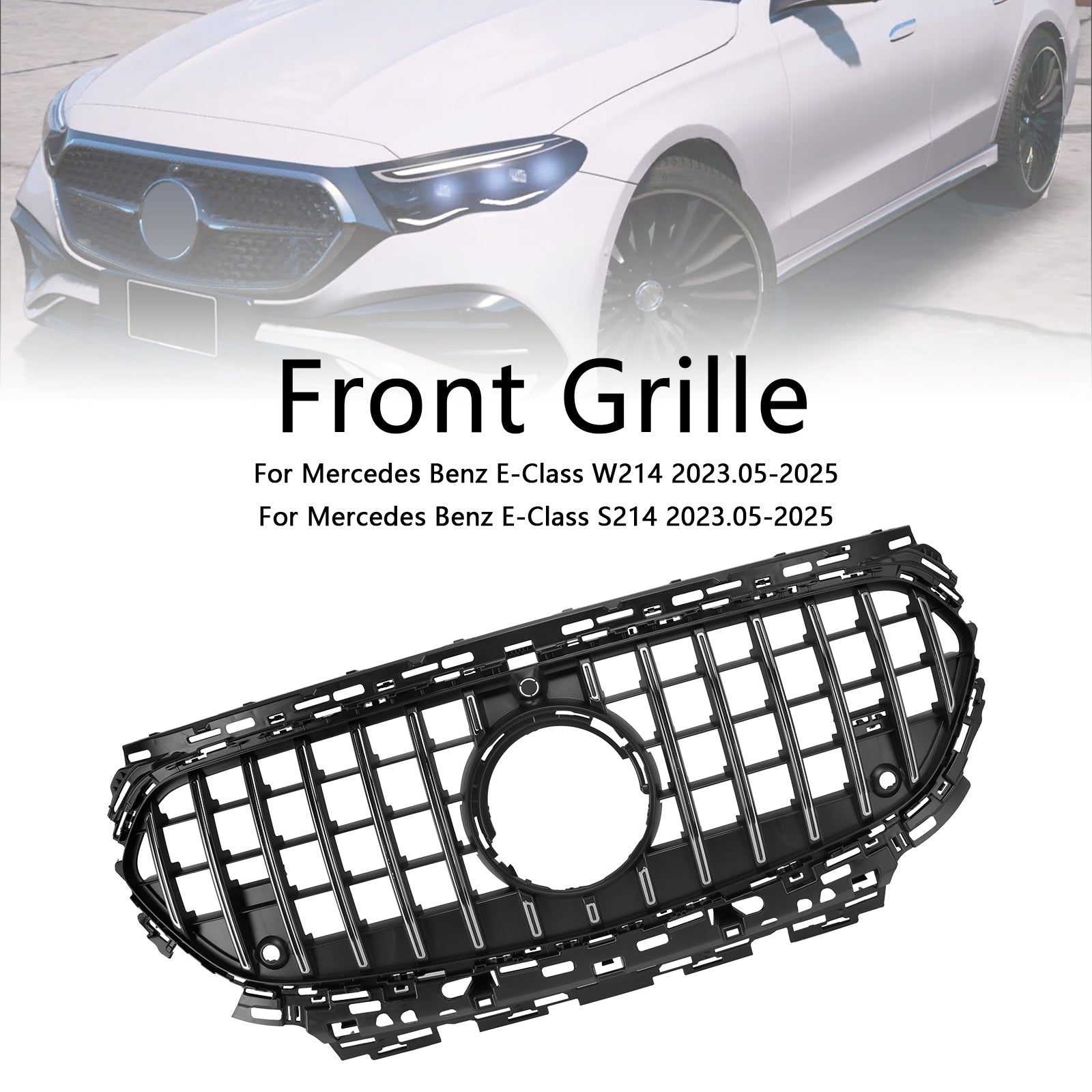2024+ Mercedes-Benz E-Class W214 S214 X214 Front Bumper Grille Grill
