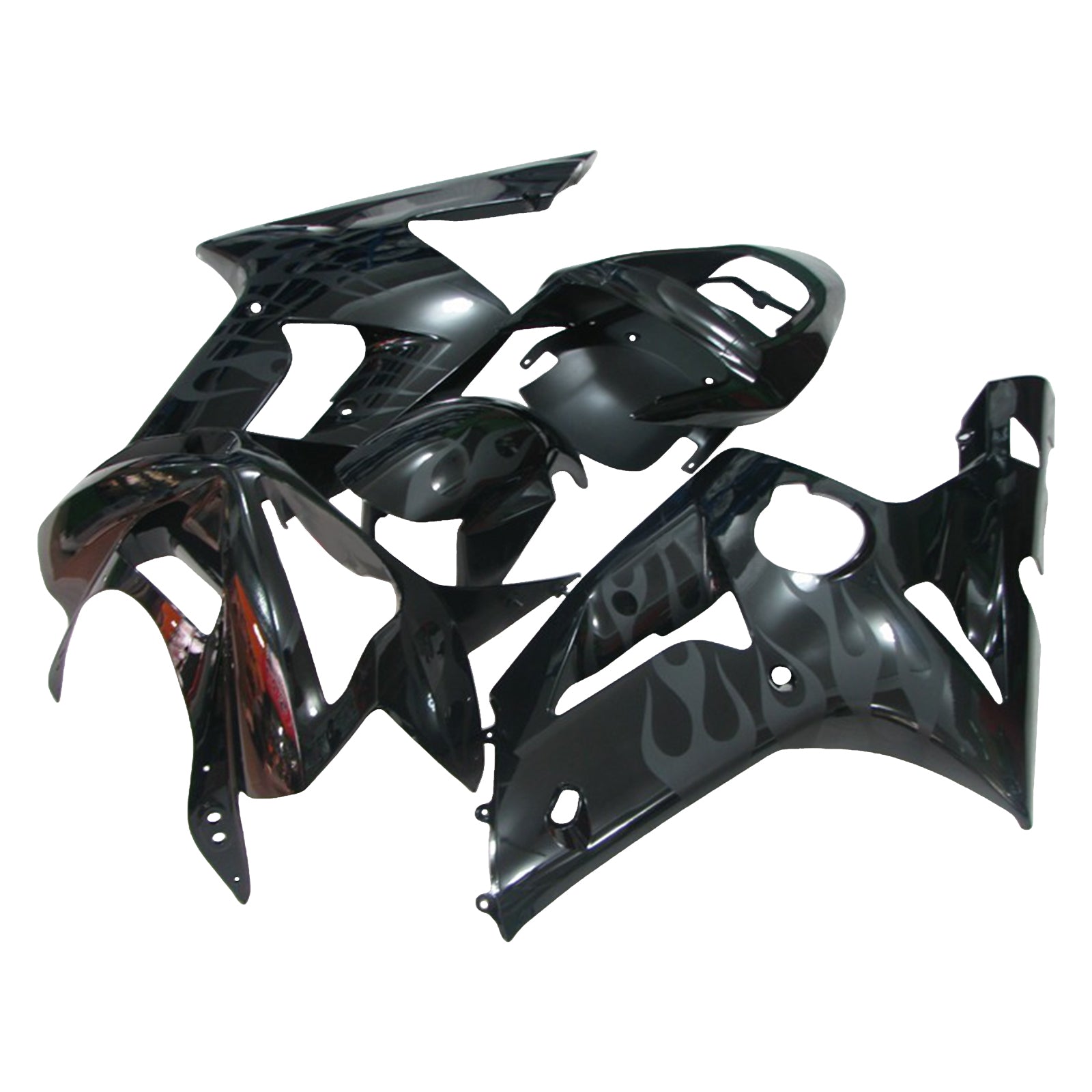 Injection Fairing Kit Bodywork Plastic ABS fit For Kawasaki ZX6R 636 2003-2004