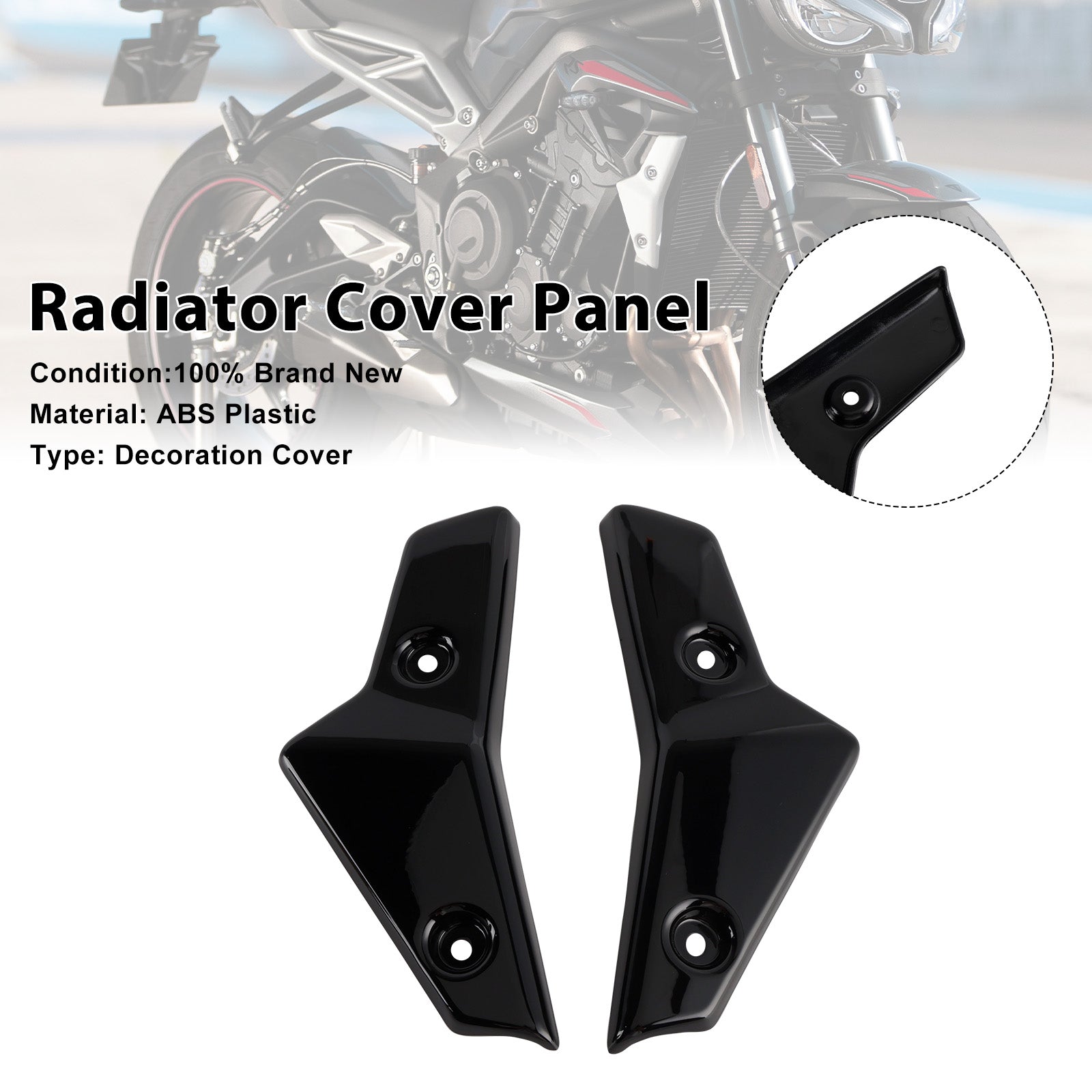 2020-2022 Street Triple 765 R/RS Radiator Side Cover Fairing Panels
