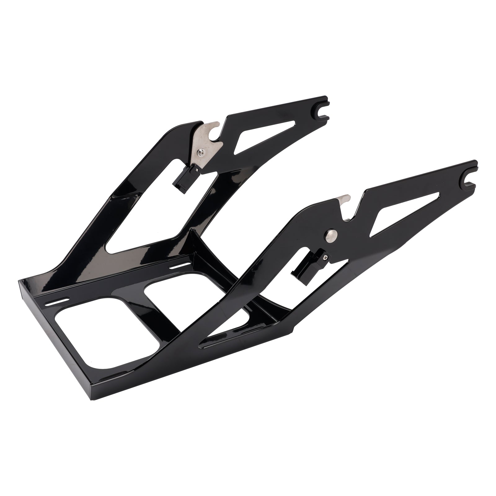 2022-2025 Softail Low Rider ST FXLR ST Black Two Up Luggage Trunk Mount Rack
