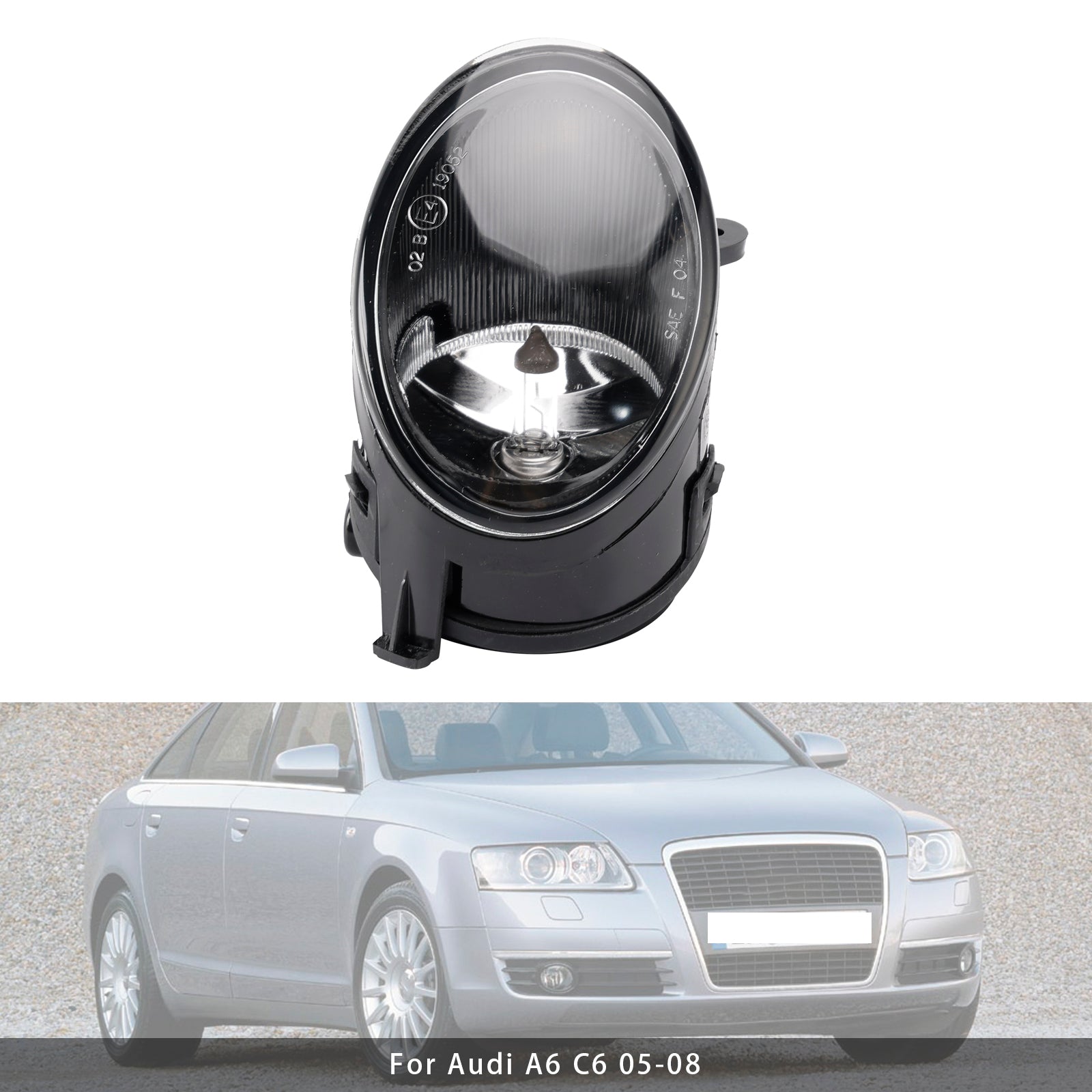 2005 2006 2007 2008 아우디 A6 C6 1개 오른쪽 앞 범퍼 안개등