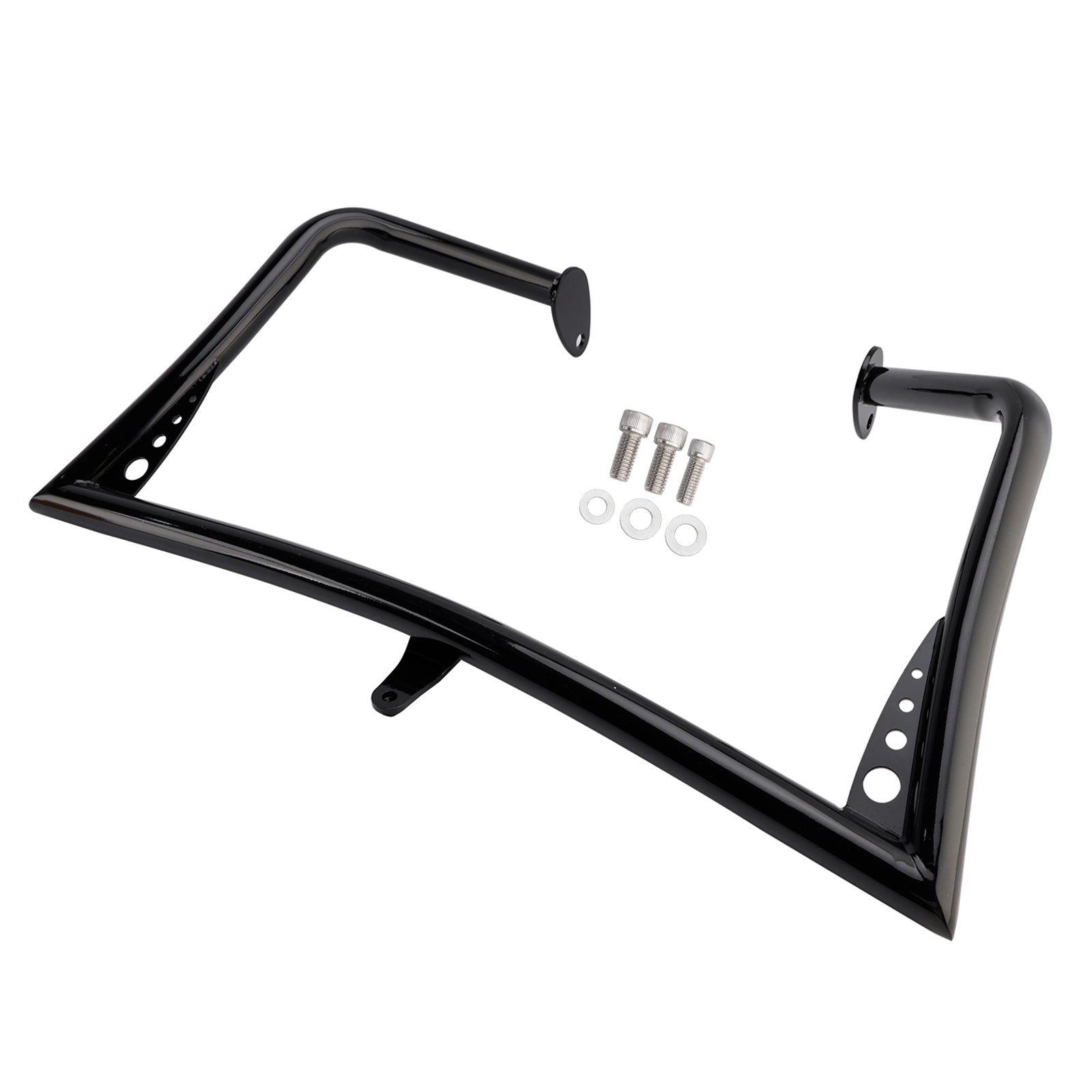 Engine Guard Crash Bar Frame Protector Bumper For Touring Glide 2009-2023 Chrome