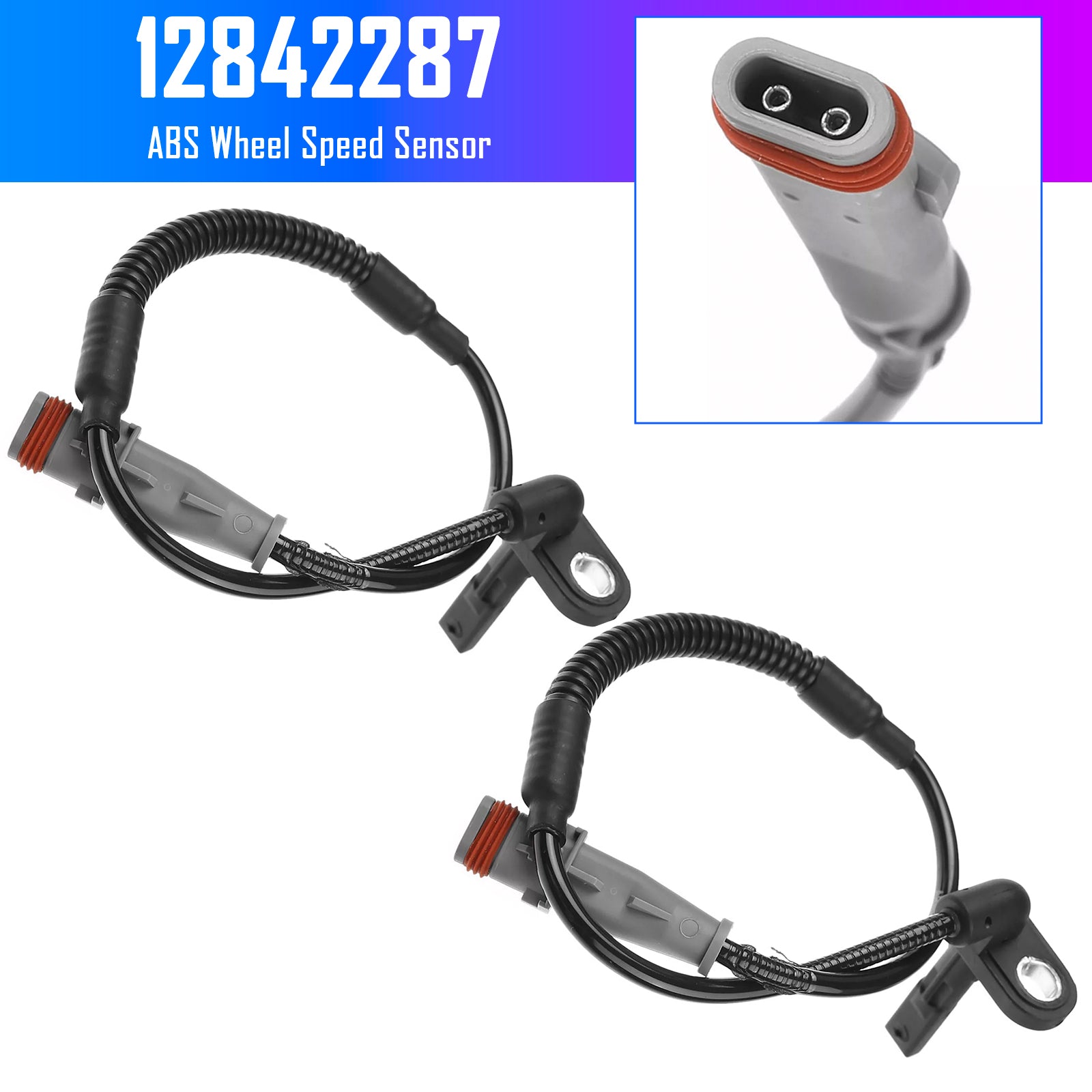 Front Left and Right ABS Wheel Speed Sensor 12842287 for Opel Astra Insignia