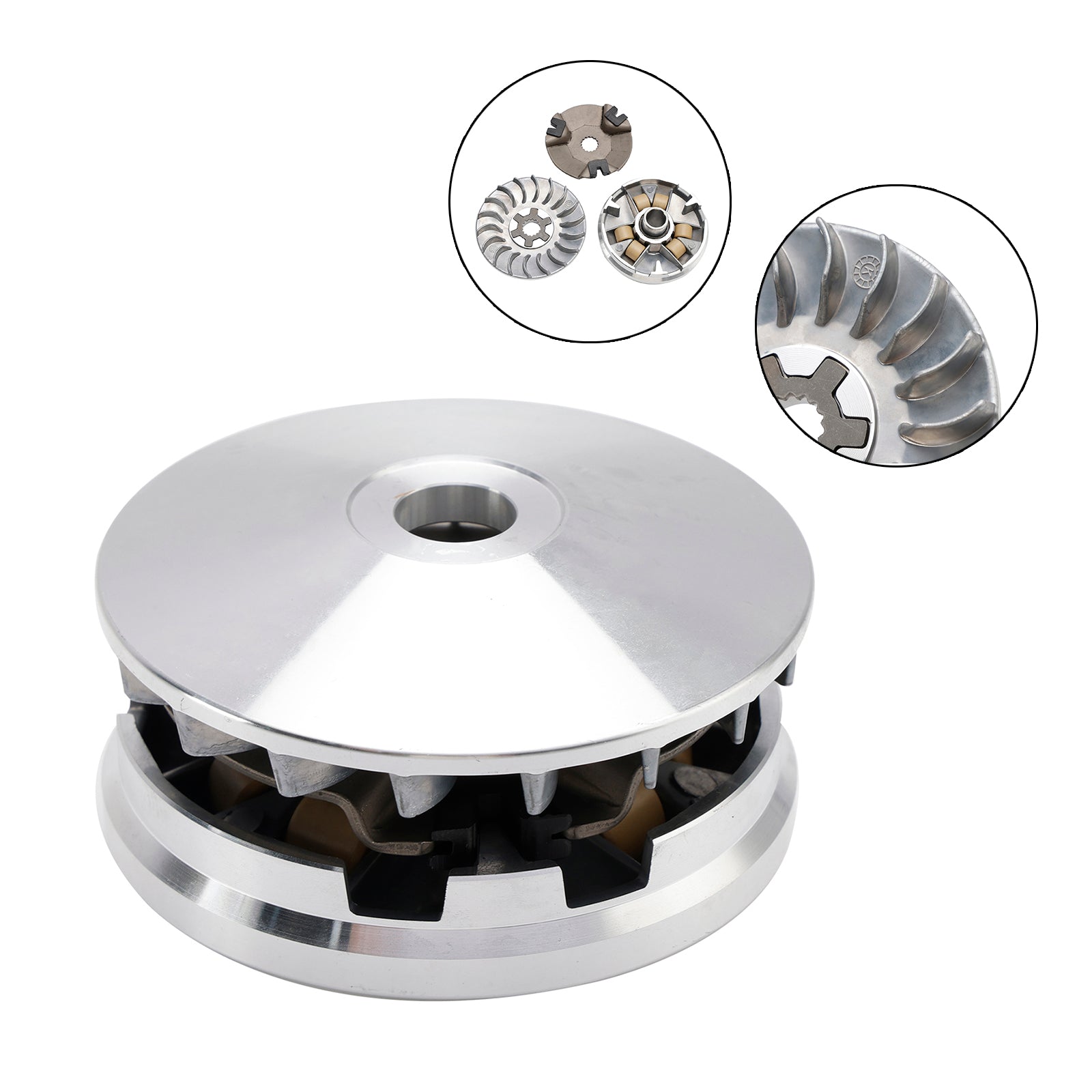 2002 Polaris ATV Scrambler 90X Secondary Clutch Variator Rear 0450251