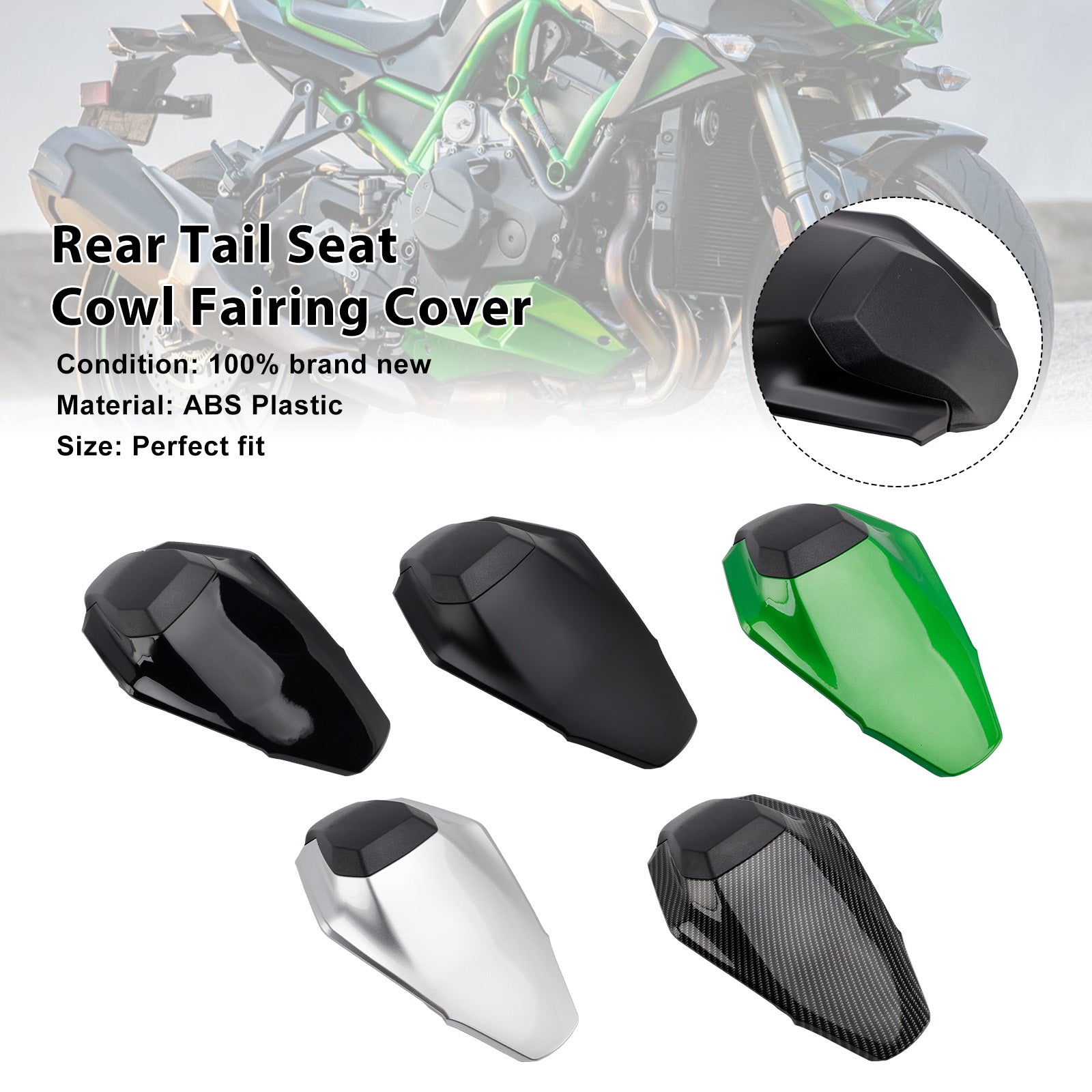 2025-2026 Kawasaki Z900 Z900SE Rear Tail Seat Cowl Fairing Cover