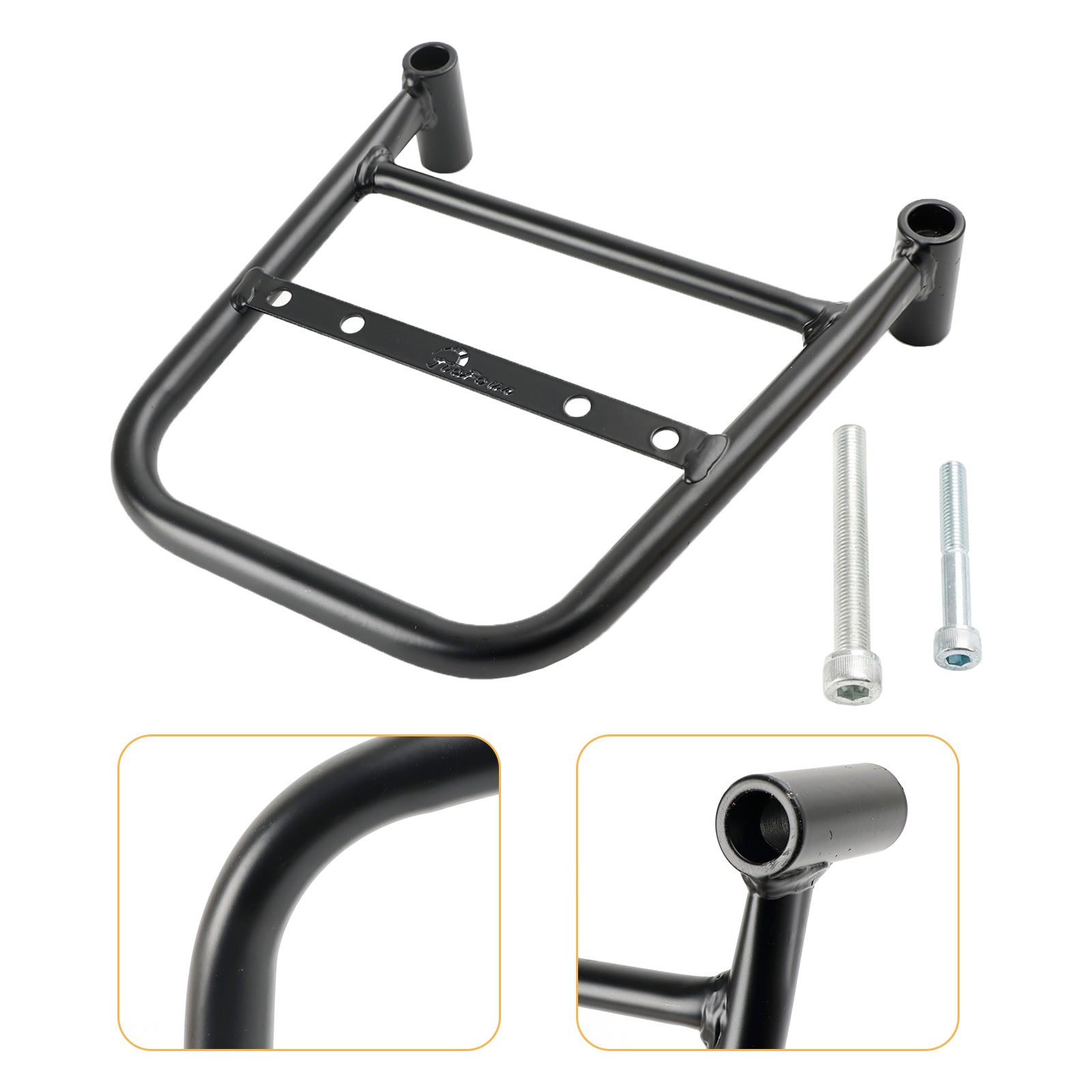 Luggage Rack Side Saddle Bag Mount Bracket For Kawasaki Vulcan S 650 16-23 Cafe