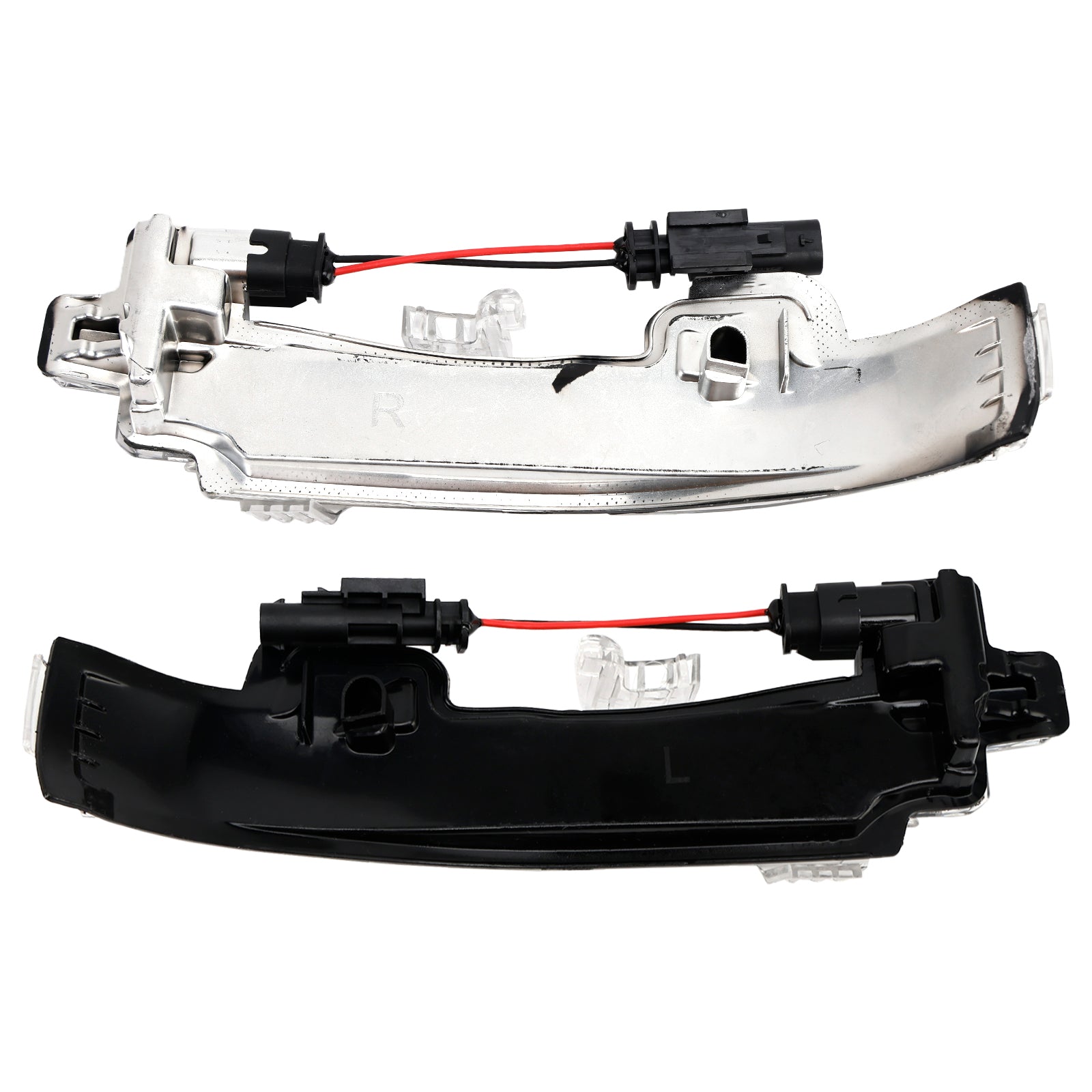 2Pcs Wing Mirror LED Signal Indicator Light For Volvo V40 S60 S80 V60 V70