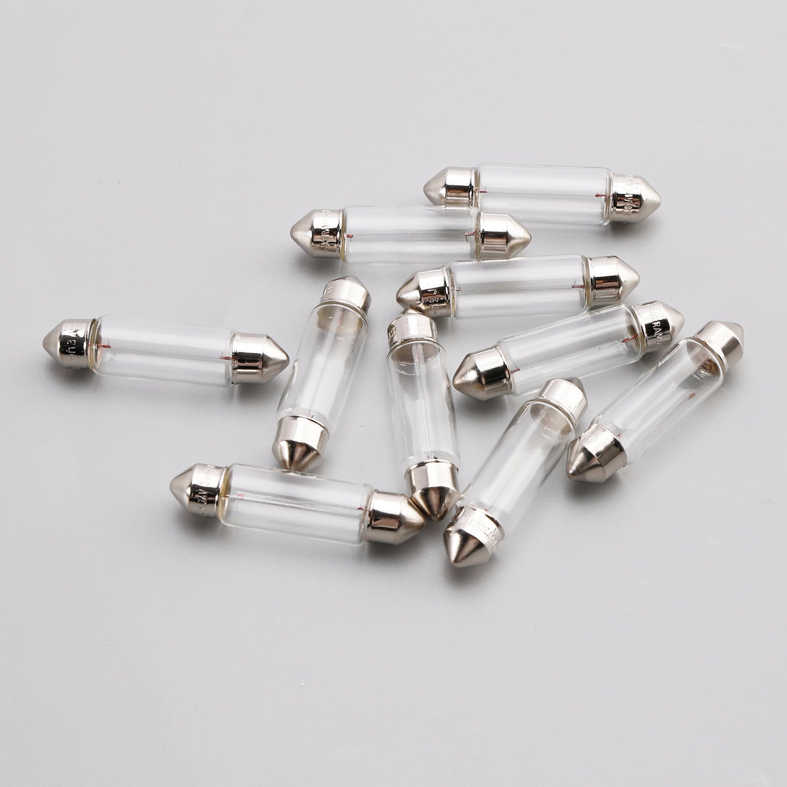 10PCS Car Light Tubular Lamp bulb C5W SV8.5 6421 24V 3W For OSRAM