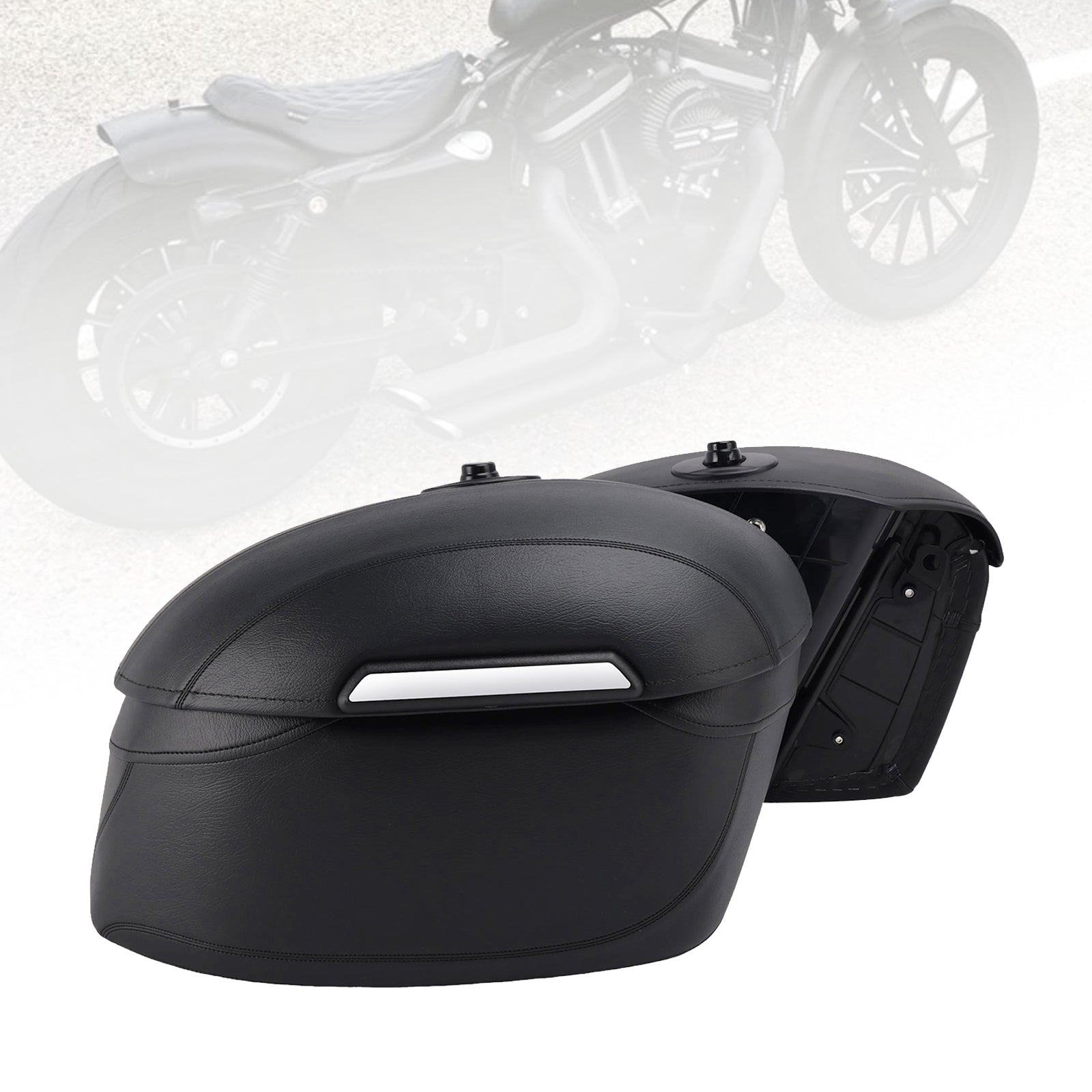 2004-2025 Sportster 883 1200 X48 Saddlebag Support Mounting Bracket Black