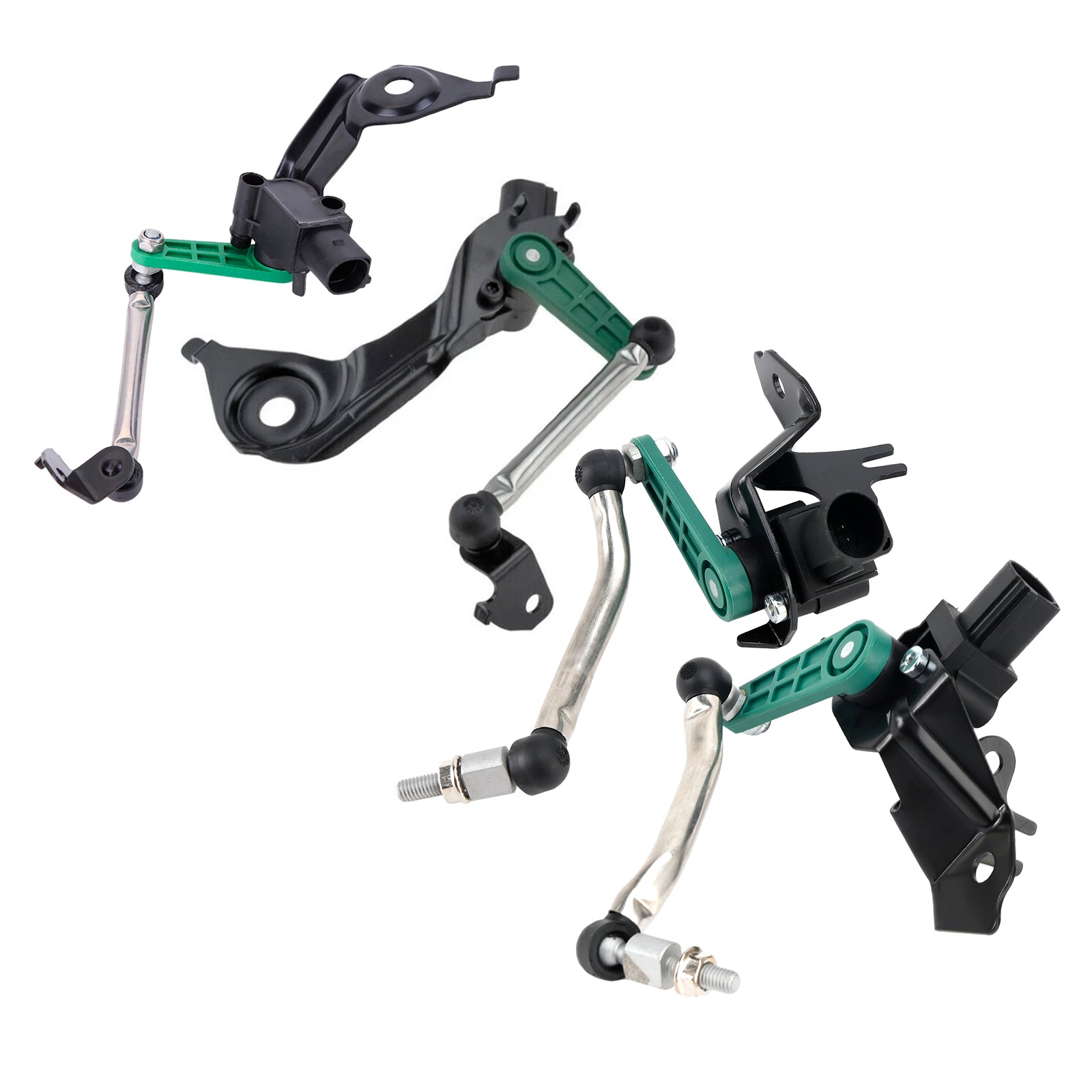 4x Suspension Ride Height Sensor Front & Rear Left Right For Audi A4 A5 2007-2015