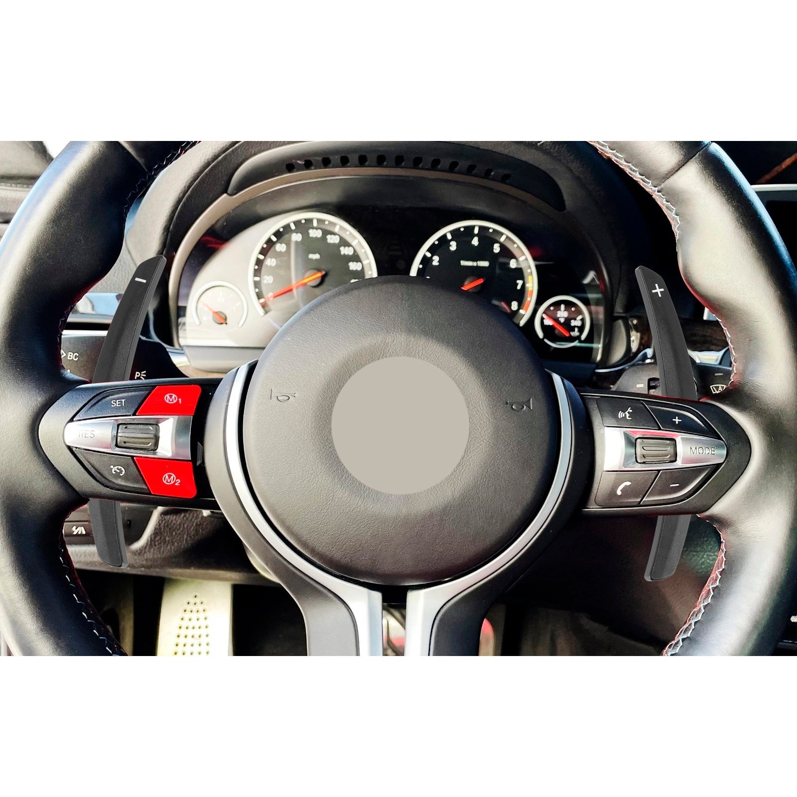 Paddle Shifter Extension For BMW F Series F30 F31 F32 F10 X3 X5 Aluminium Black