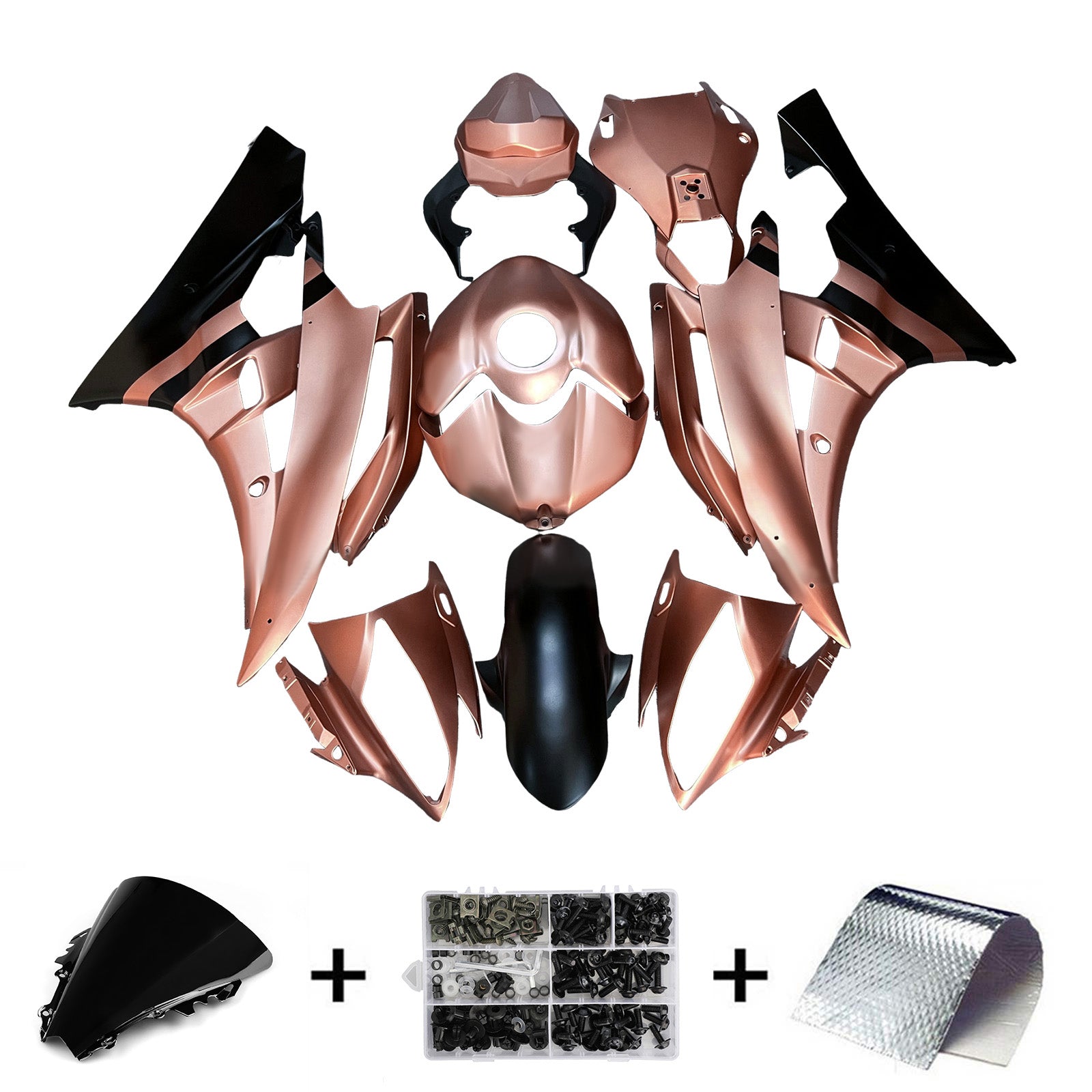 Injection Fairing Kit Bodywork Plastic ABS For Yamaha YZFR6 YZF-R6 2006-2007