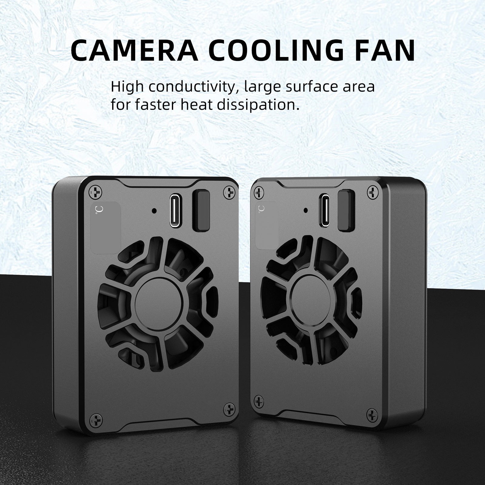 Semiconductor Camera Radiator Slr Cooler Fan For Sony Canon R5/R6/R7/Fuji Xt4